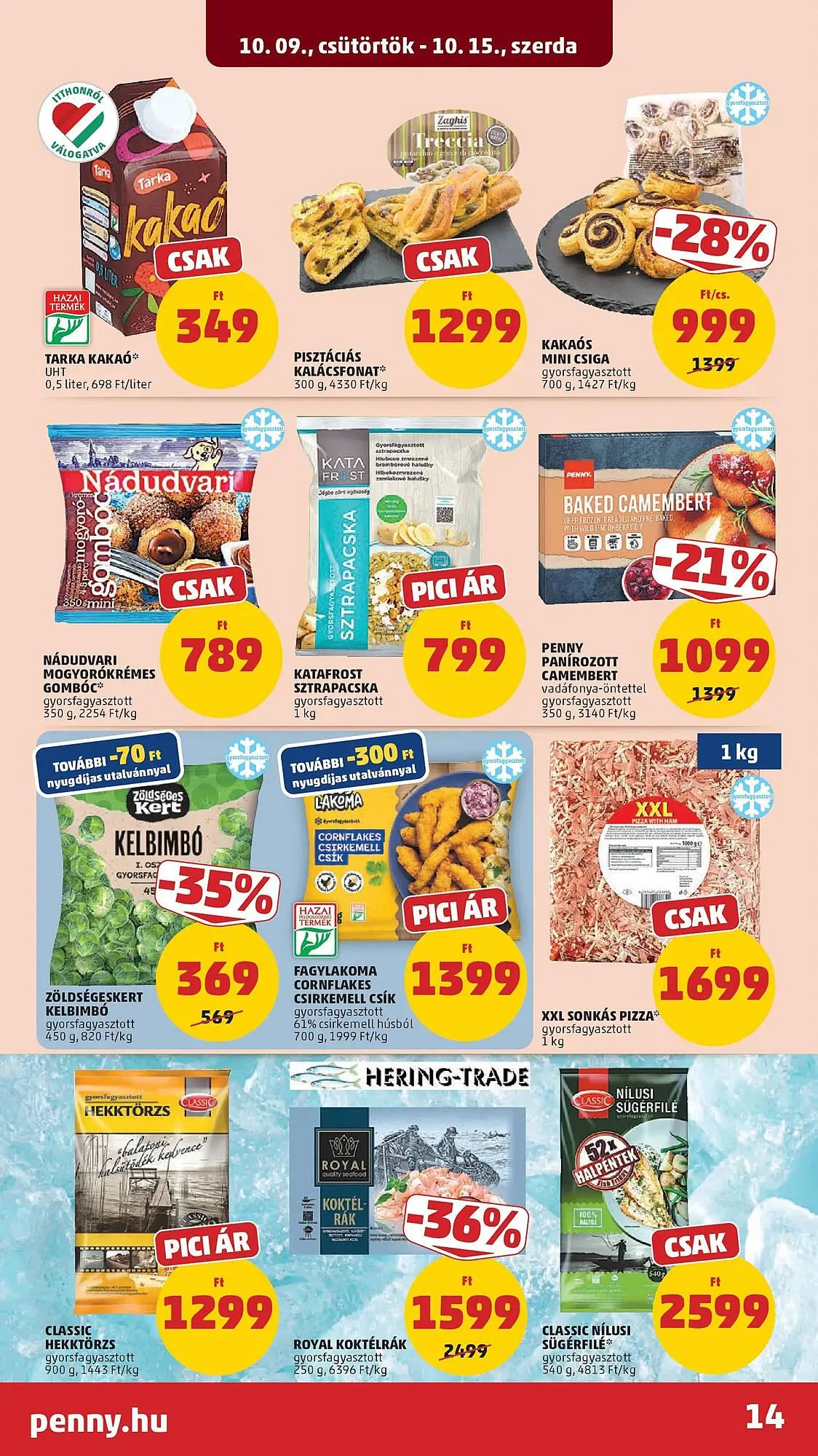 Katalógus PENNY akciós újság október 9.-tól október 15.-ig 2025. - Oldal 14