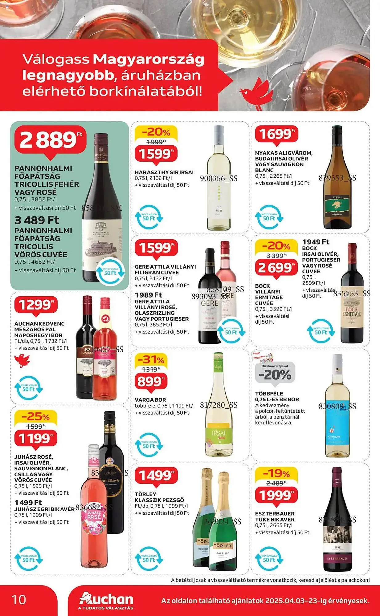 Katalógus Auchan akciós újság április 3.-tól április 9.-ig 2025. - Oldal 10