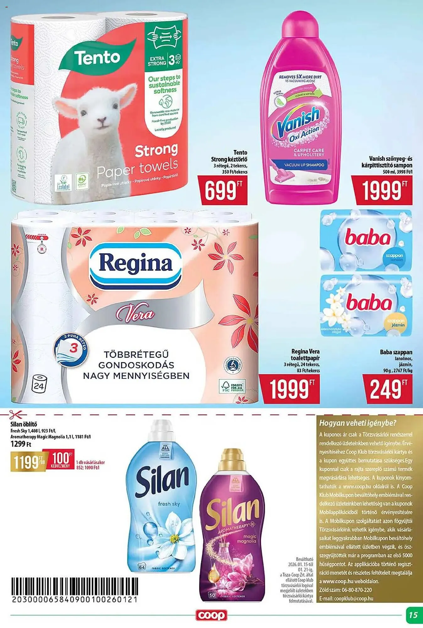 Katalógus Coop akciós újság január 15.-tól január 21.-ig 2026. - Oldal 15