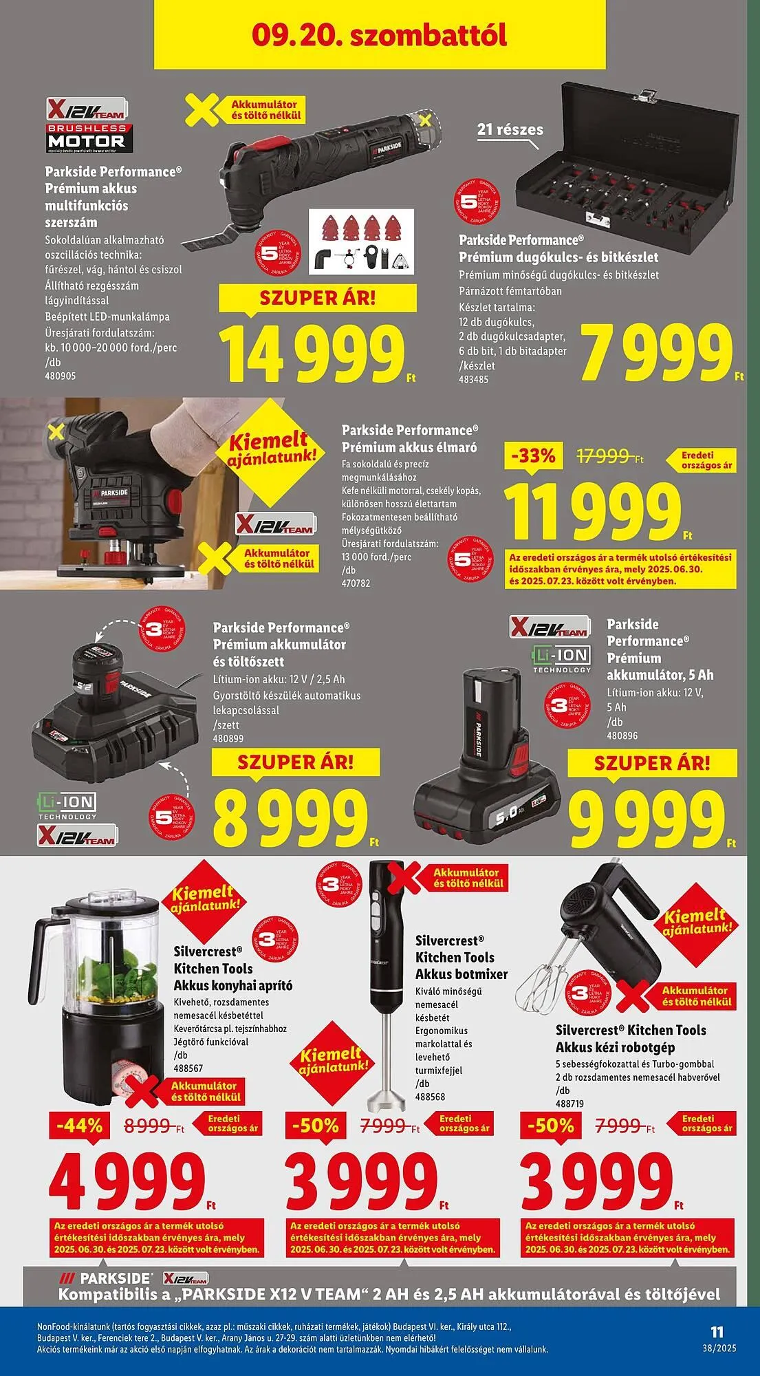 Katalógus Lidl akciós újság szeptember 11.-tól december 31.-ig 2025. - Oldal 11