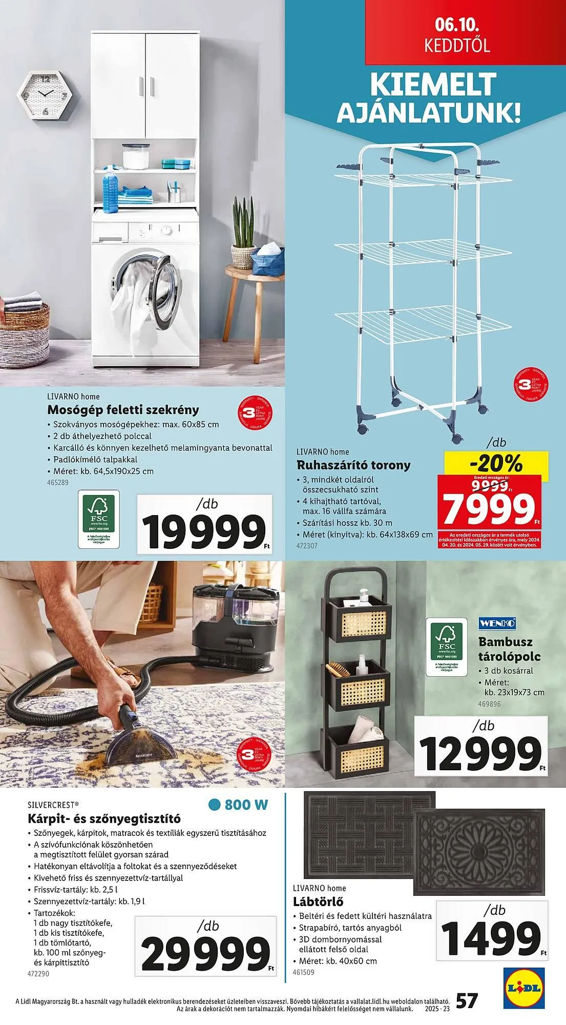 Katalógus Lidl akciós újság június 5.-tól június 11.-ig 2025. - Oldal 57