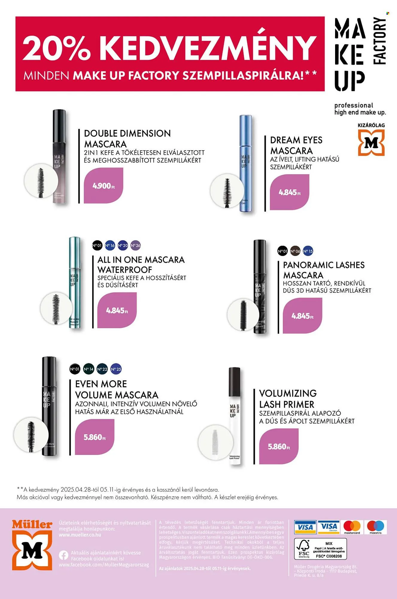 Katalógus Müller akciós újság április 28.-tól május 11.-ig 2025. - Oldal 6