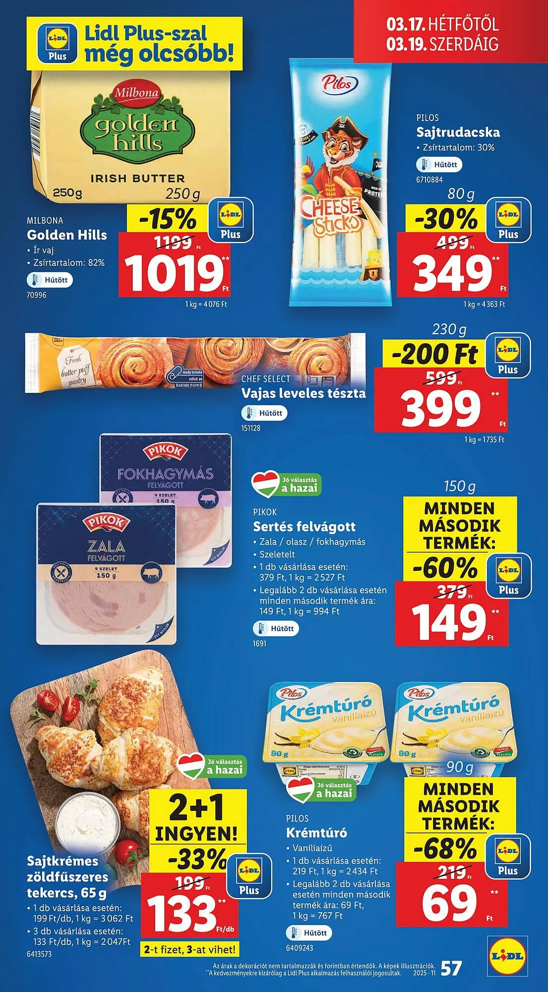 Katalógus Lidl akciós újság március 13.-tól március 19.-ig 2025. - Oldal 57
