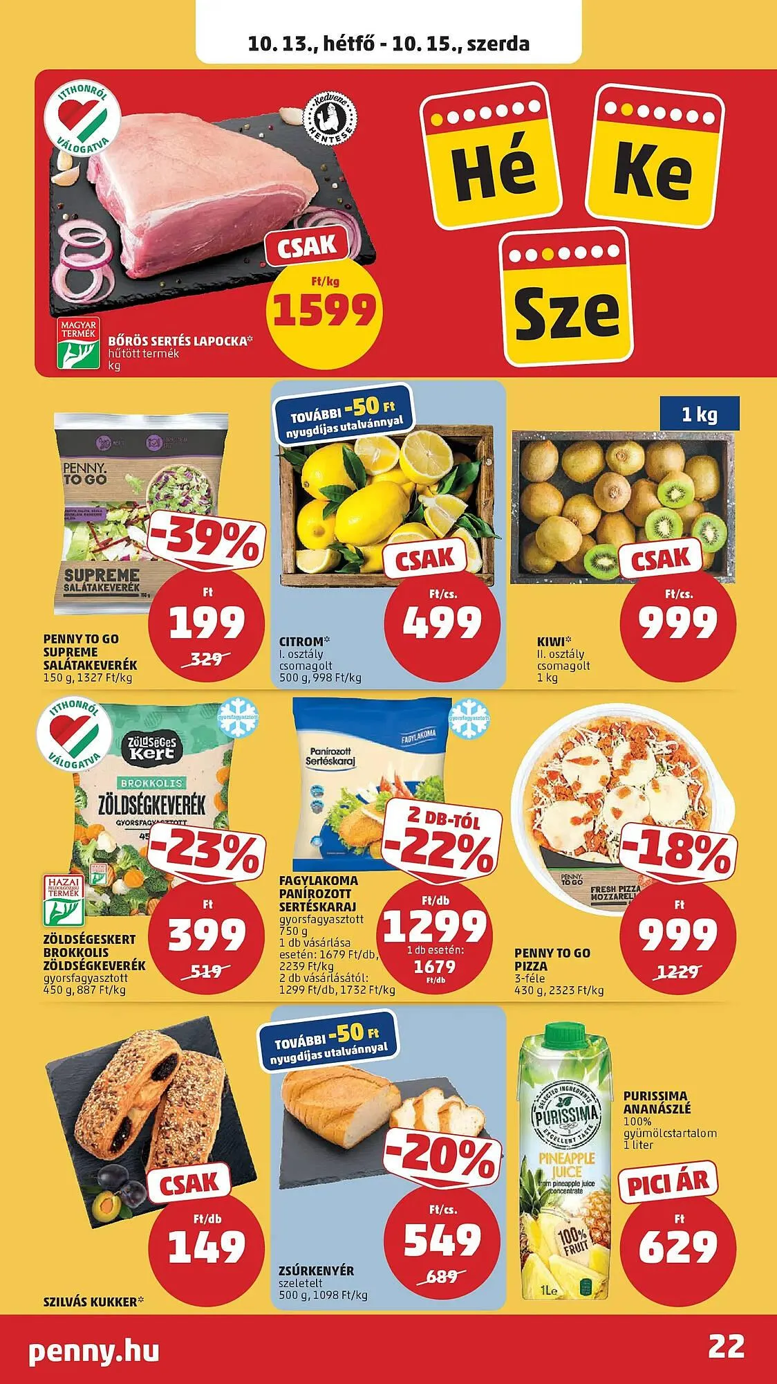 Katalógus PENNY akciós újság október 9.-tól október 15.-ig 2025. - Oldal 22