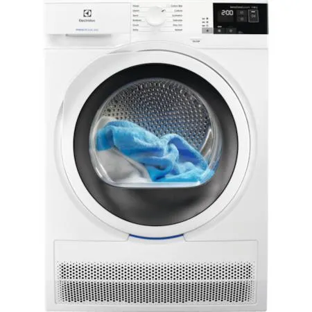 Electrolux EW6C428W Kondenzációs szárítógép, 8kg, PerfectCare600, LCD, B energiaosztály, Fehér