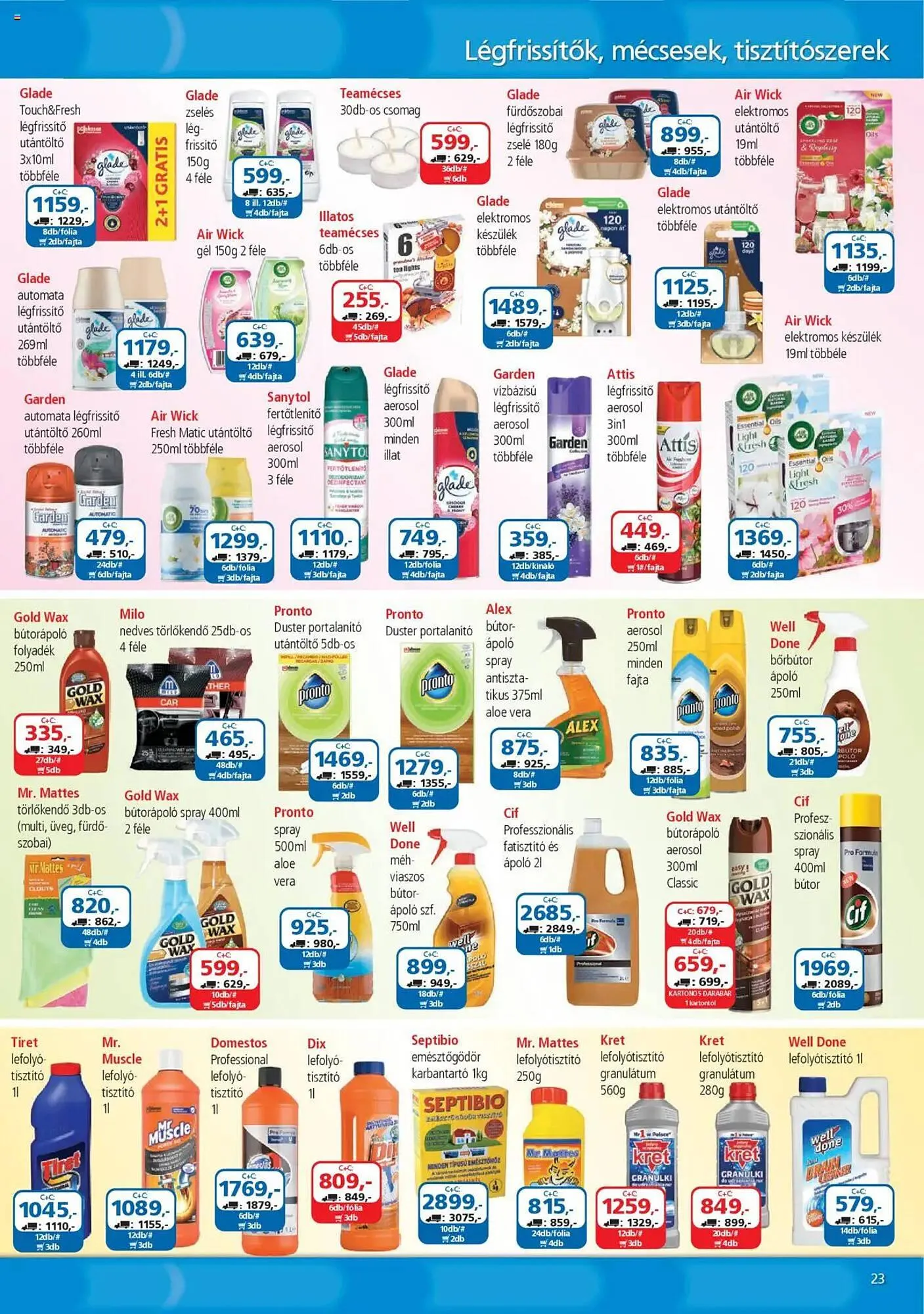 Katalógus ÁRKLUB akciós újság augusztus 1.-tól augusztus 31.-ig 2025. - Oldal 23
