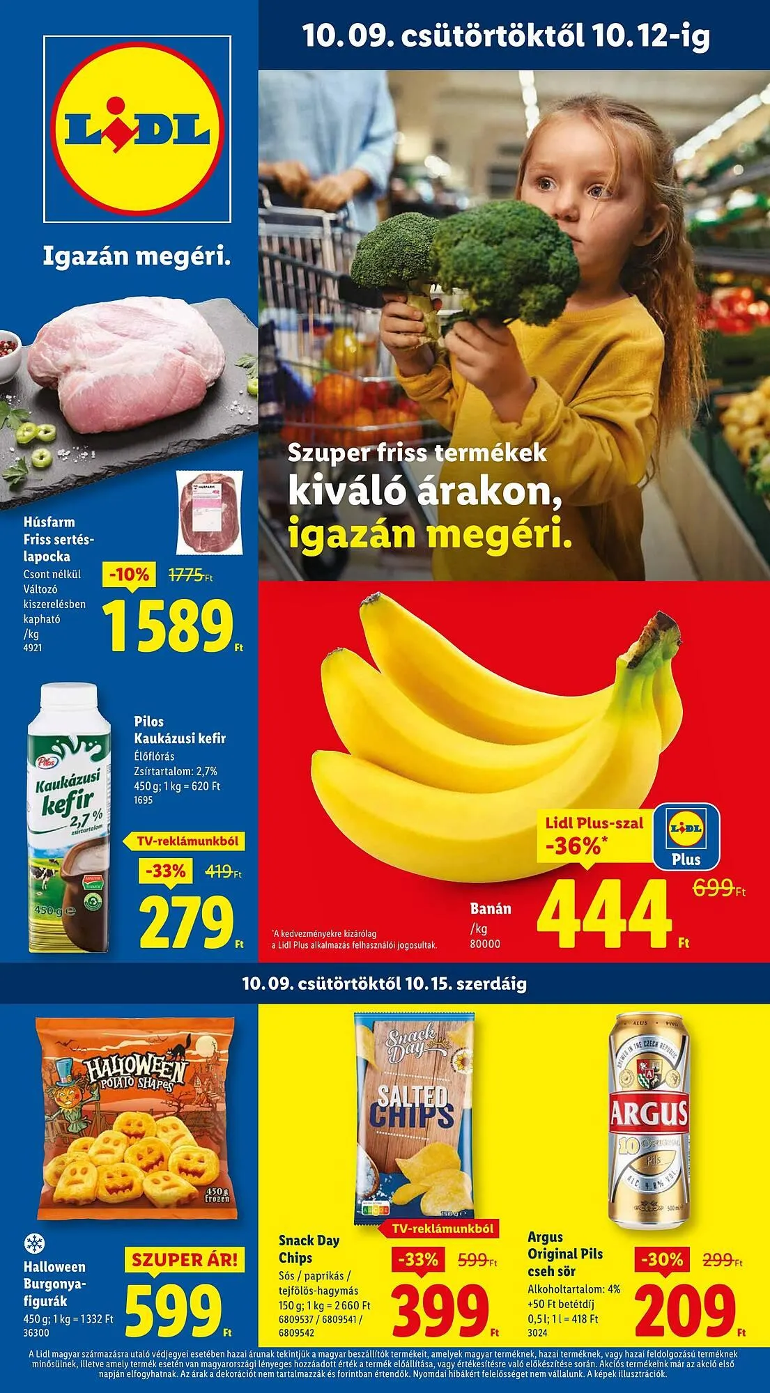 Katalógus Lidl akciós újság október 9.-tól október 15.-ig 2025. - Oldal 1