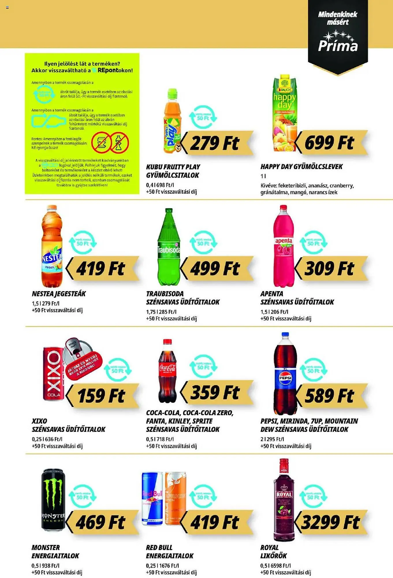 Katalógus Príma akciós újság augusztus 14.-tól augusztus 20.-ig 2025. - Oldal 9