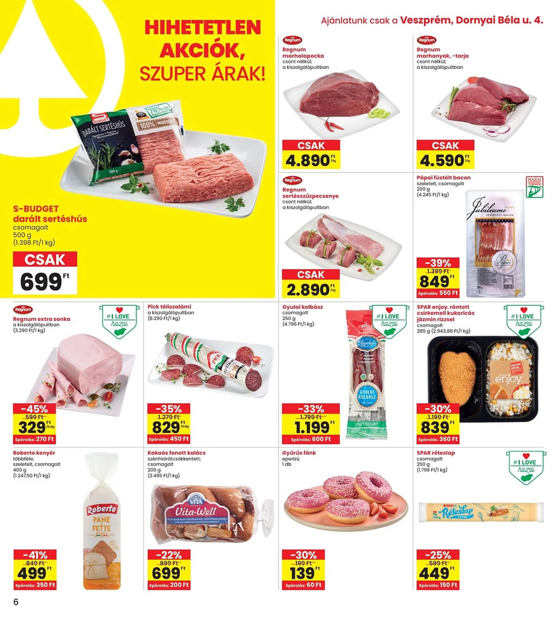 Katalógus Interspar akciós újság március 26.-tól április 4.-ig 2026. - Oldal 6