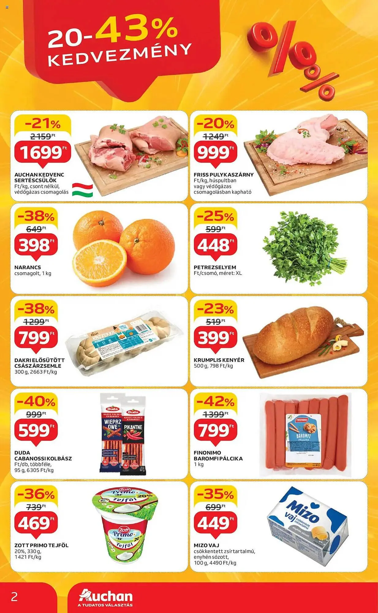 Katalógus Auchan akciós újság március 20.-tól március 26.-ig 2025. - Oldal 2