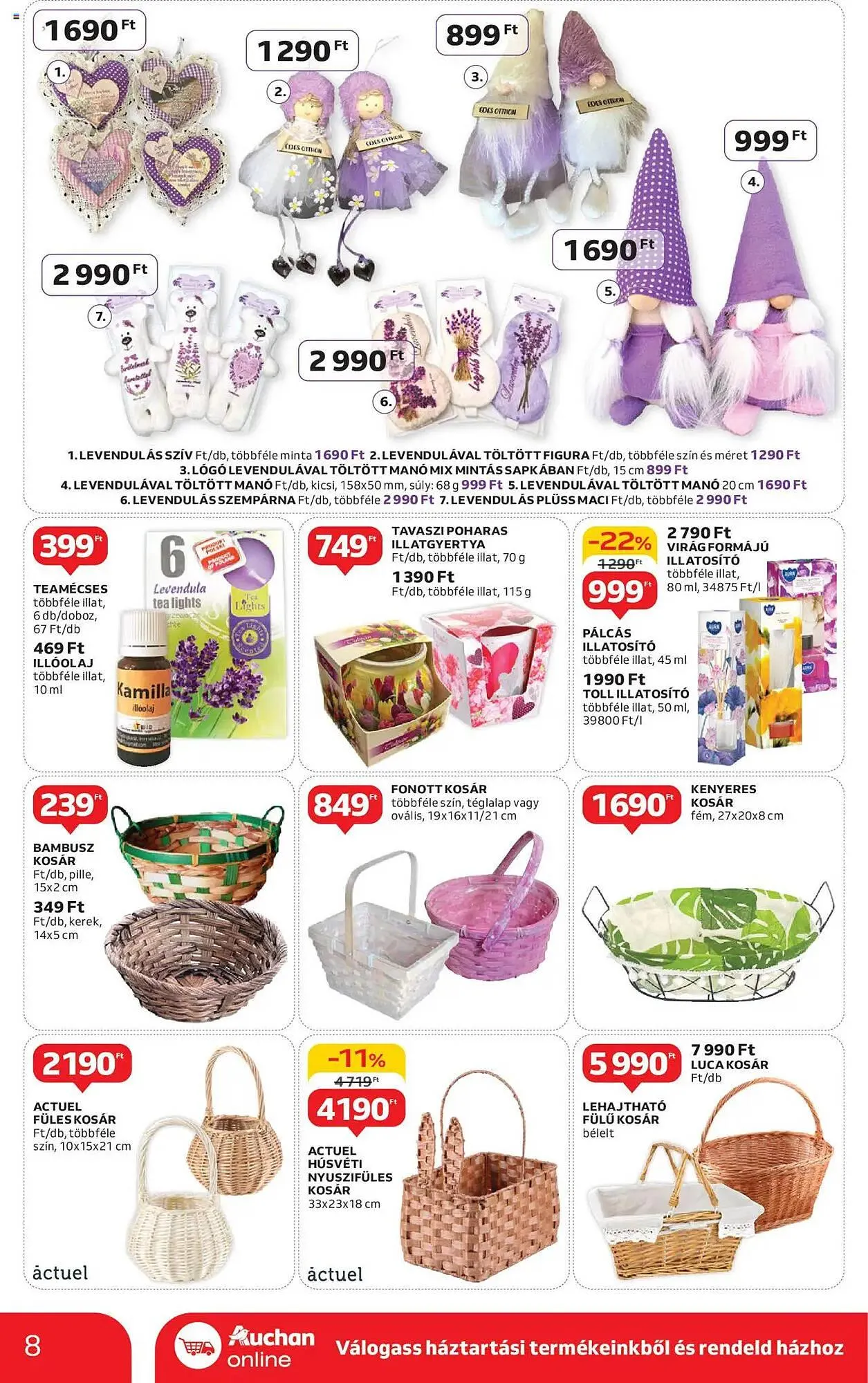Katalógus Auchan akciós újság március 20.-tól április 19.-ig 2025. - Oldal 8