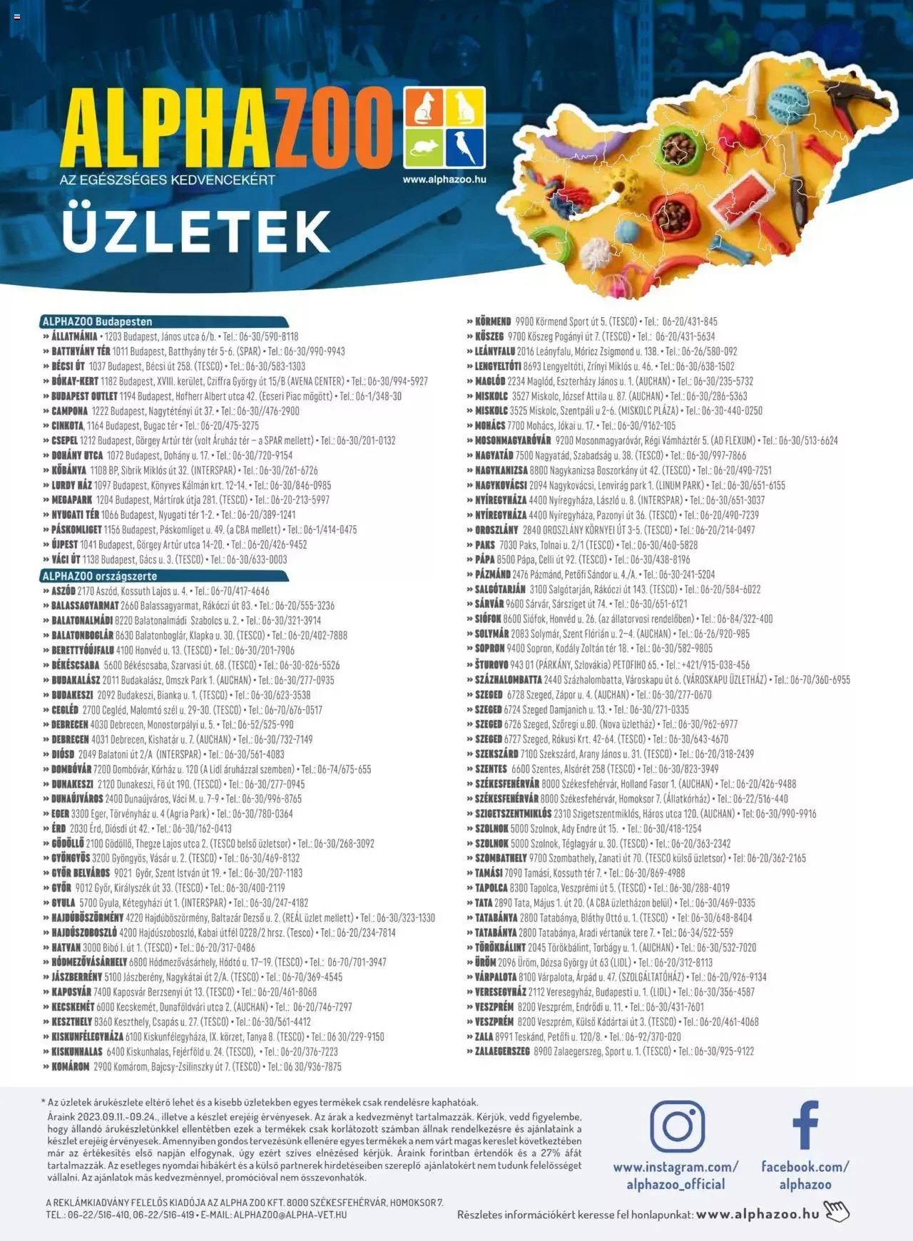 Katalógus AlphaZoo Akciós újság szeptember 11.-tól szeptember 24.-ig 2023. - Oldal 14