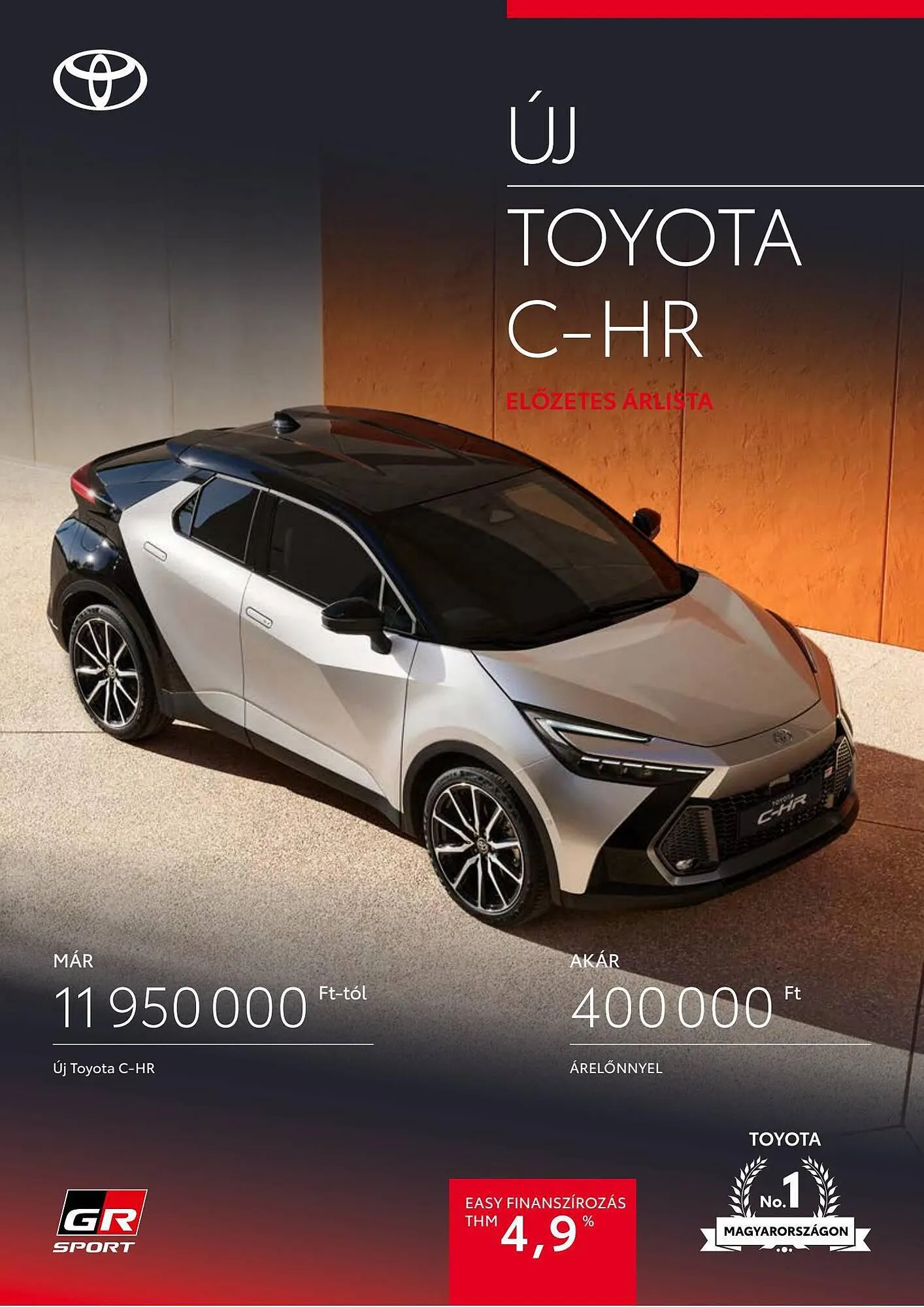 Katalógus Toyota C-HR akciós újság november 16.-tól november 16.-ig 2024. - Oldal 1