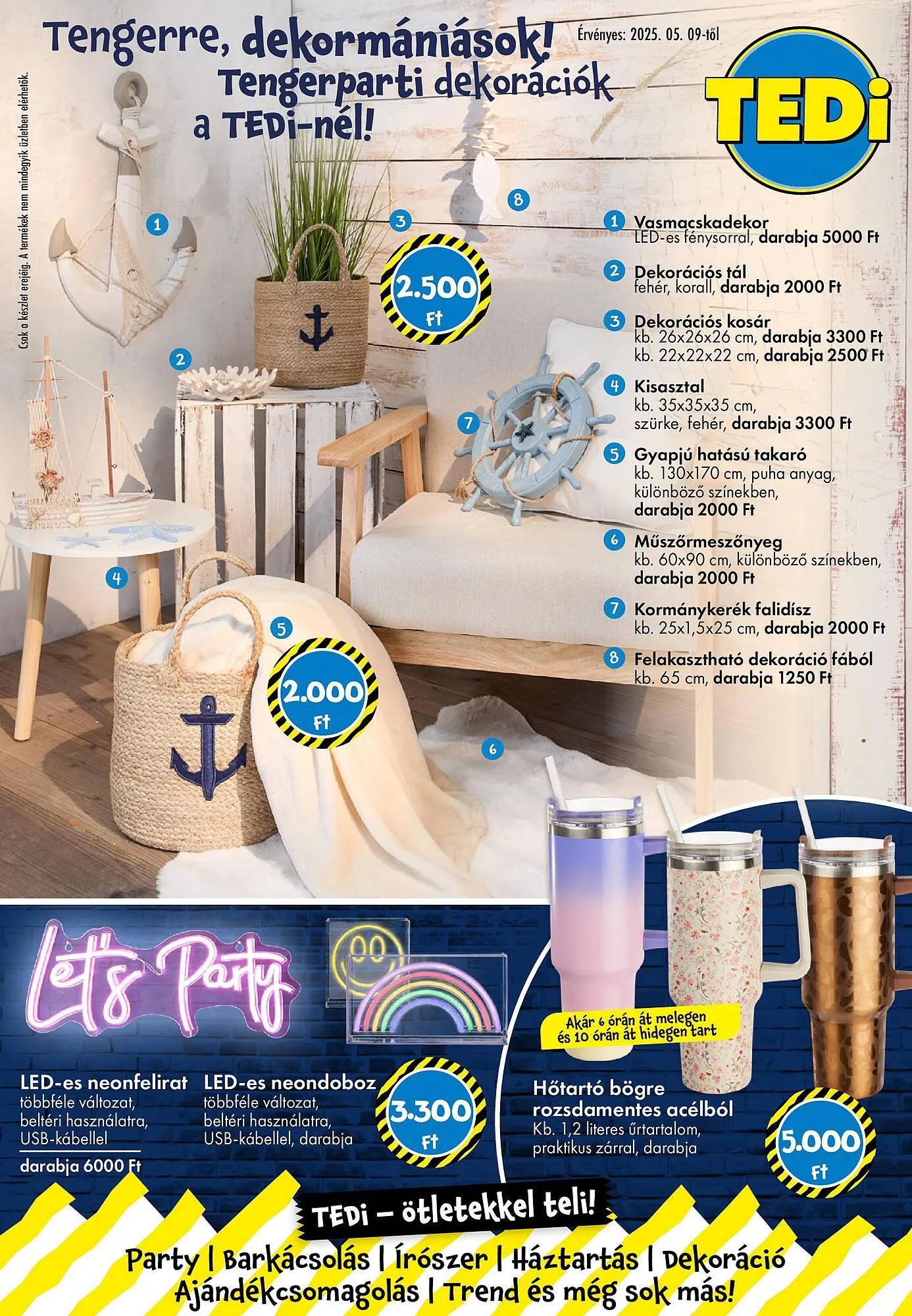 Tedi akciós újság - 1