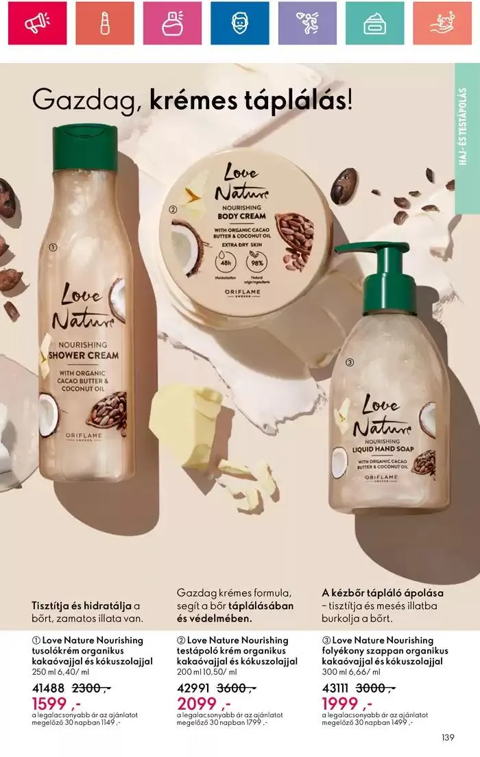 Katalógus ORIFLAME akciós december 29.-tól január 12.-ig 2025. - Oldal 139