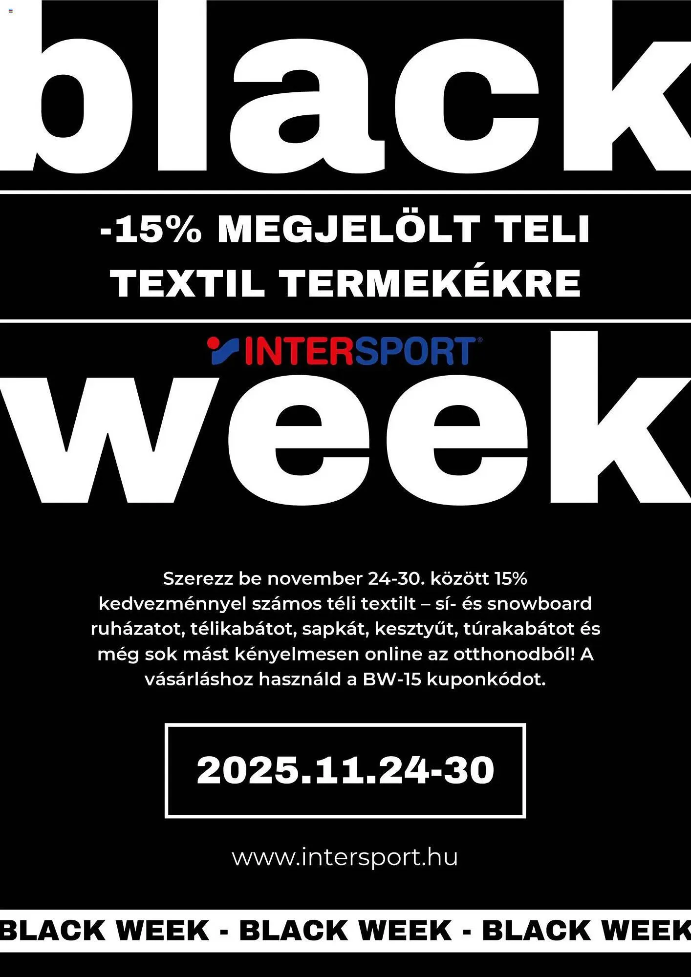 Intersport akciós újság - 1