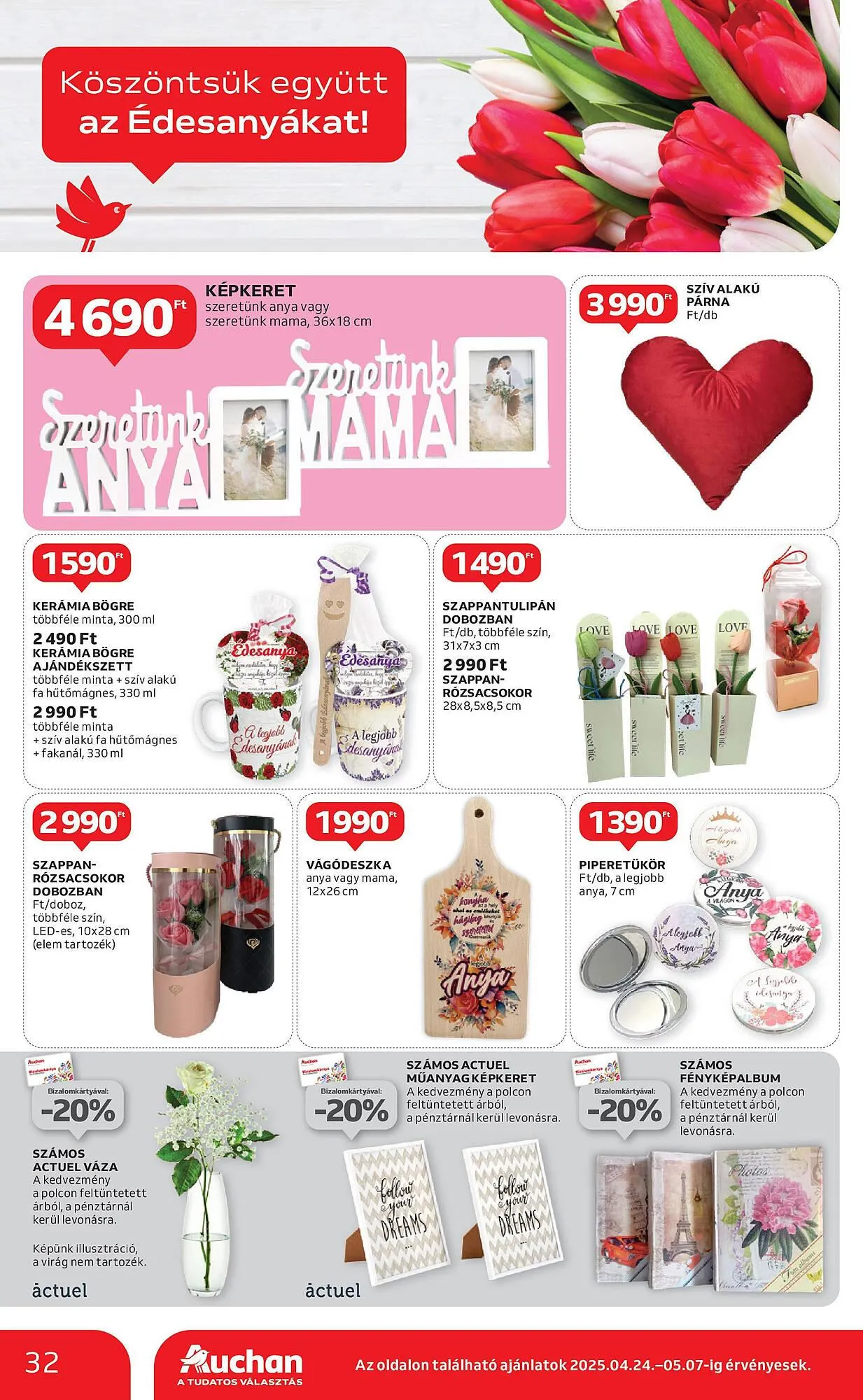 Katalógus Auchan akciós újság április 24.-tól április 30.-ig 2025. - Oldal 32
