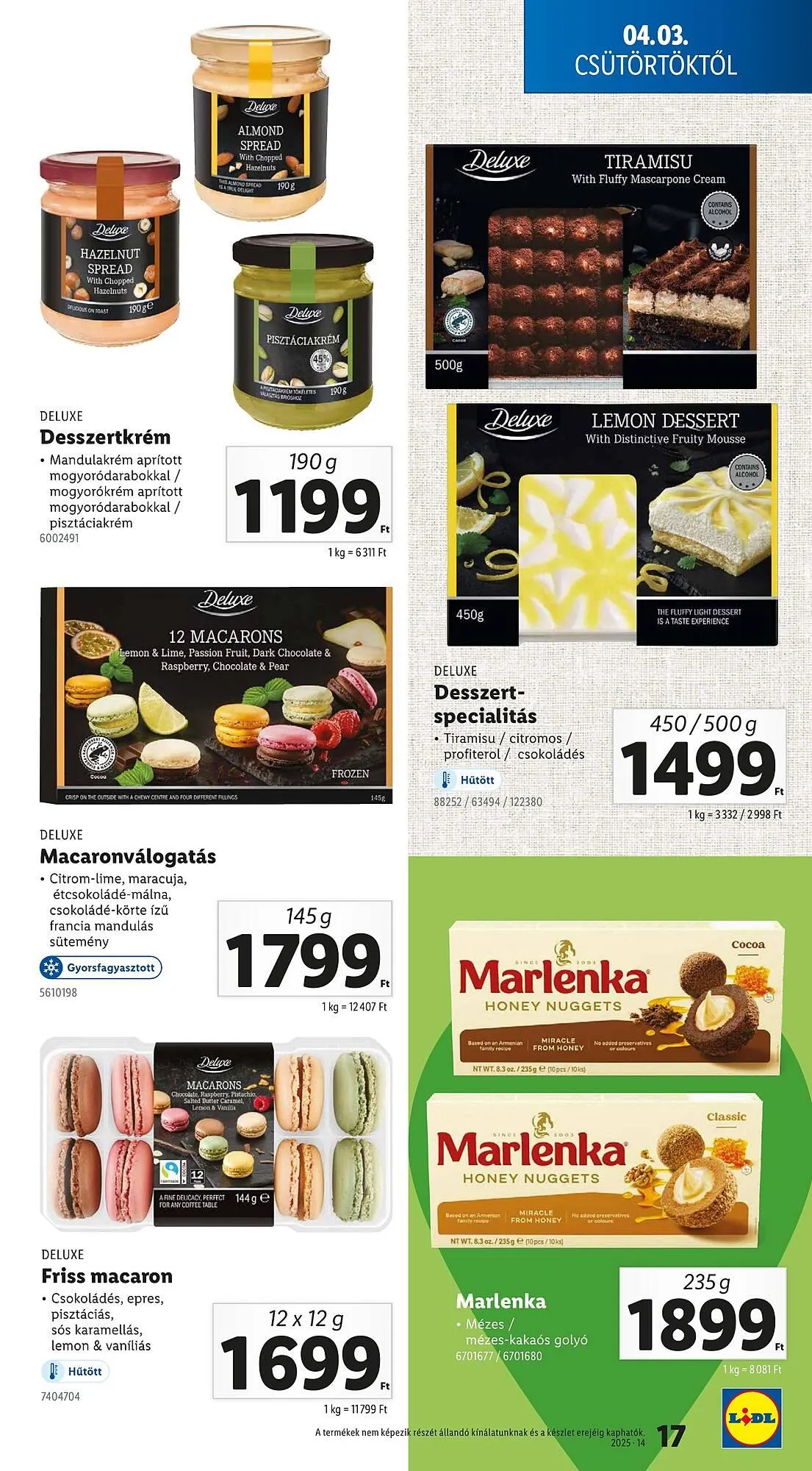 Katalógus Lidl akciós újság április 3.-tól április 9.-ig 2025. - Oldal 17