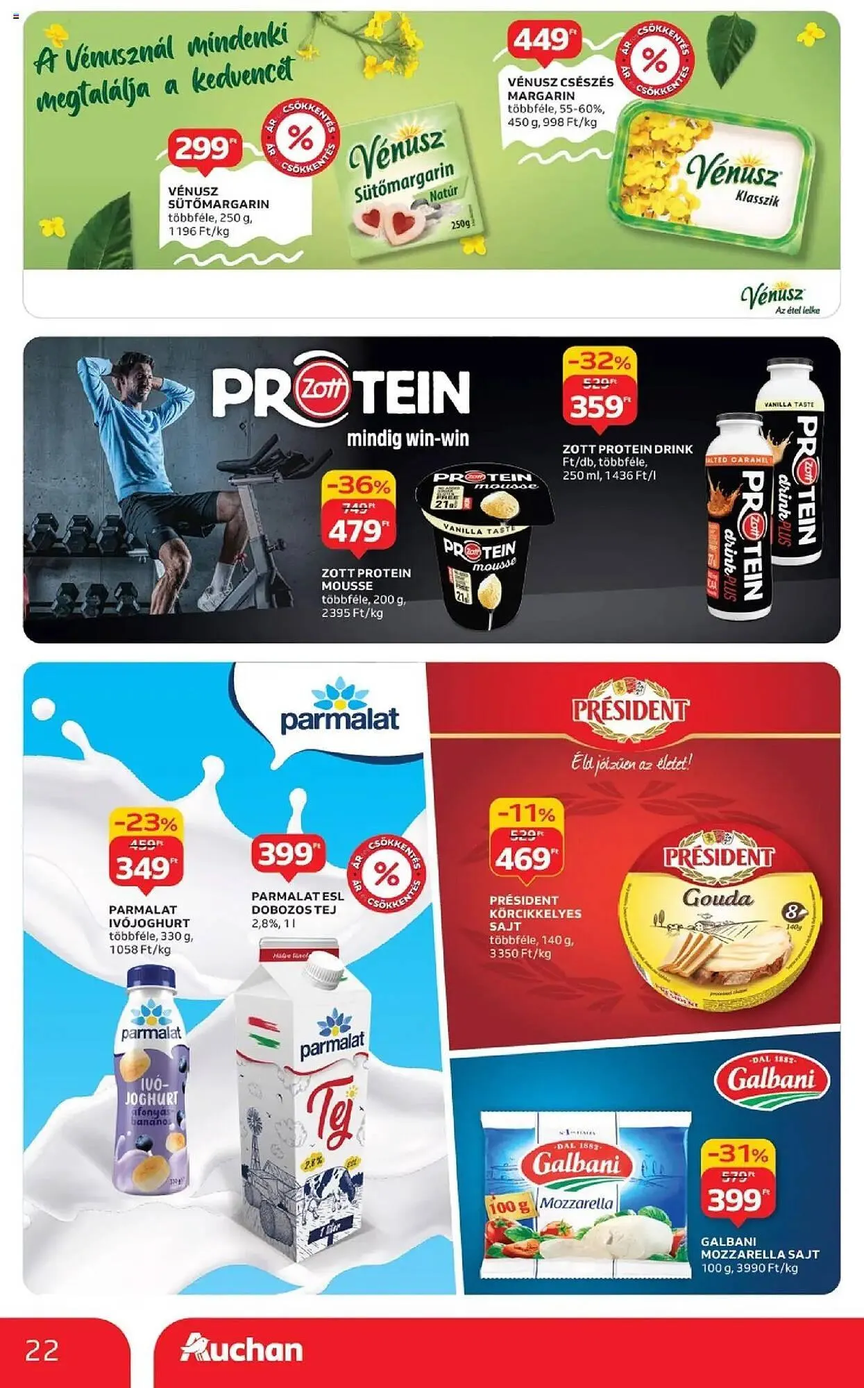 Katalógus Auchan akciós újság szeptember 4.-tól szeptember 10.-ig 2025. - Oldal 22