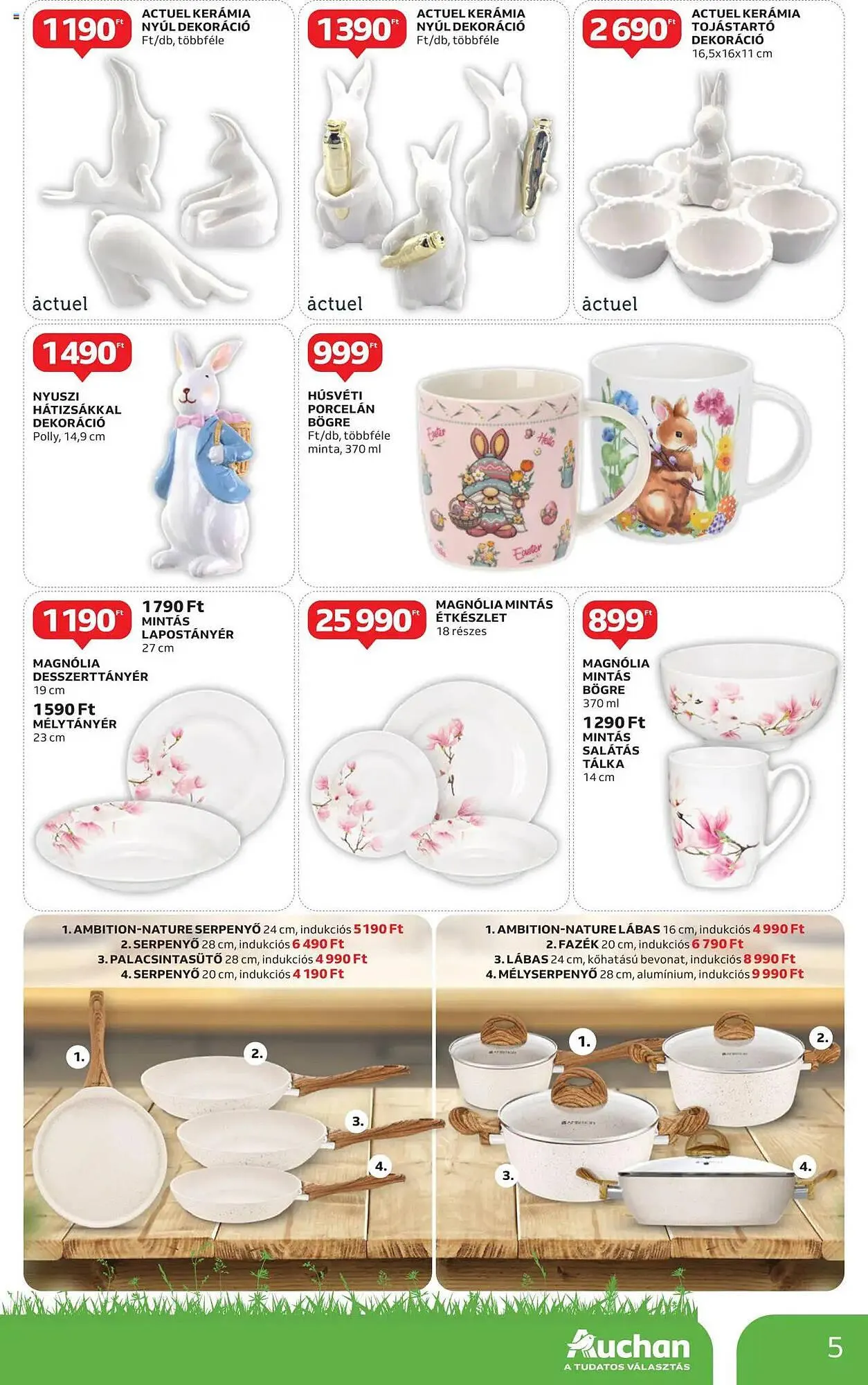 Katalógus Auchan akciós újság március 6.-tól április 19.-ig 2025. - Oldal 5