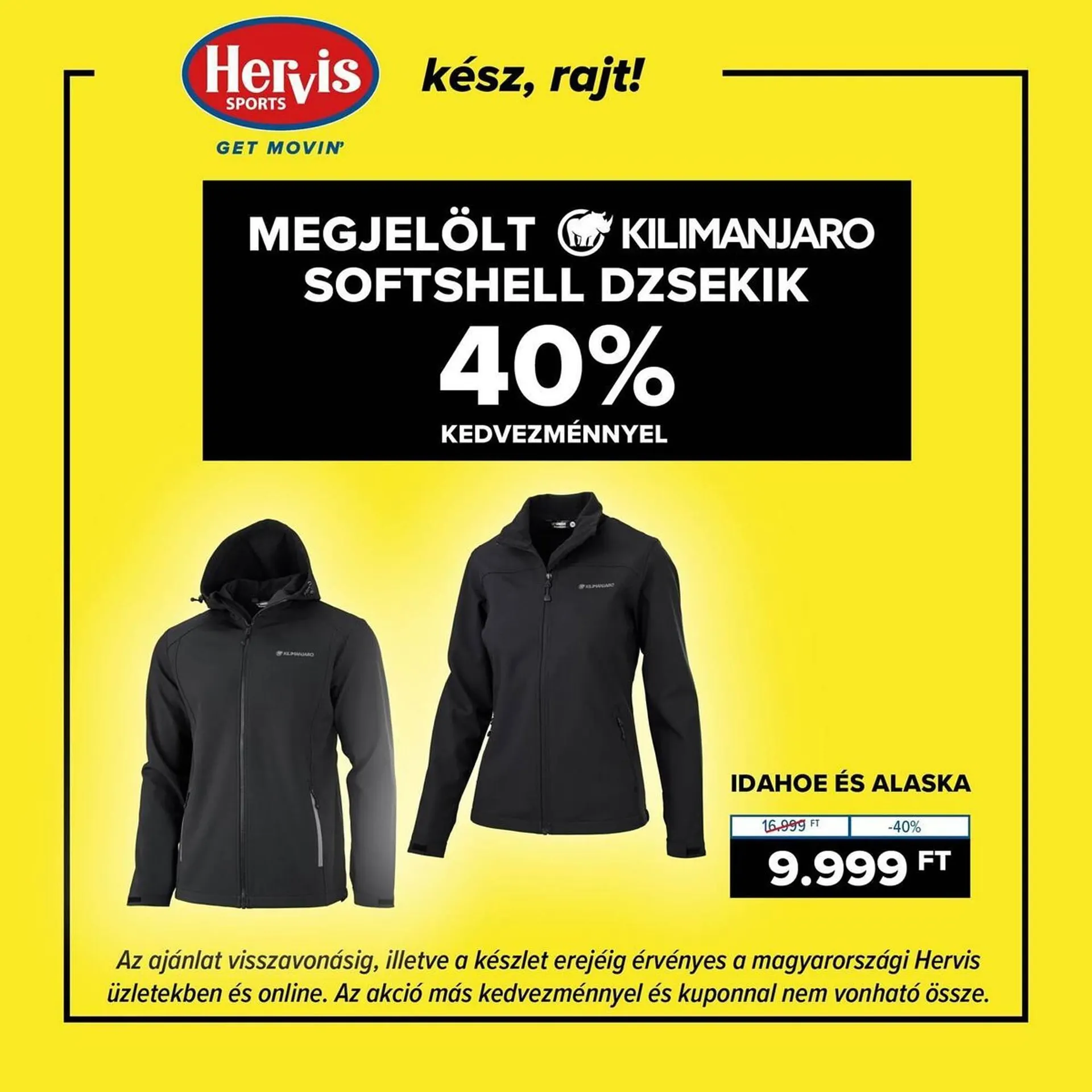 Katalógus Hervis akciós újság március 29.-tól április 12.-ig 2026. - Oldal 1