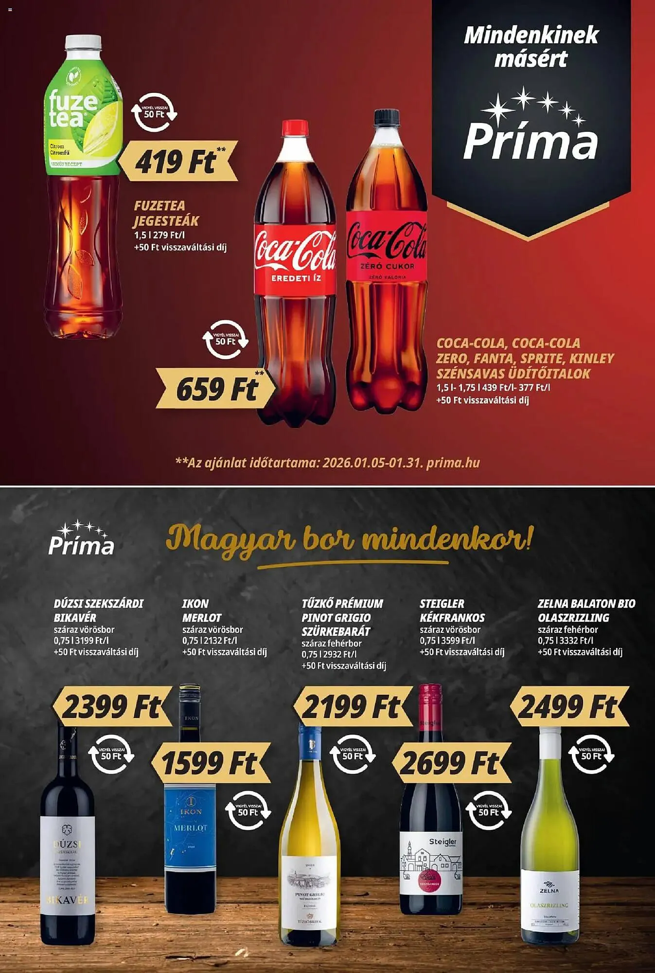 Katalógus Príma akciós újság január 15.-tól január 21.-ig 2026. - Oldal 9