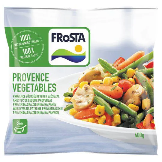 FRoSTA gyorsfagyasztott provence zöldségkeverék szósszal 400 g
