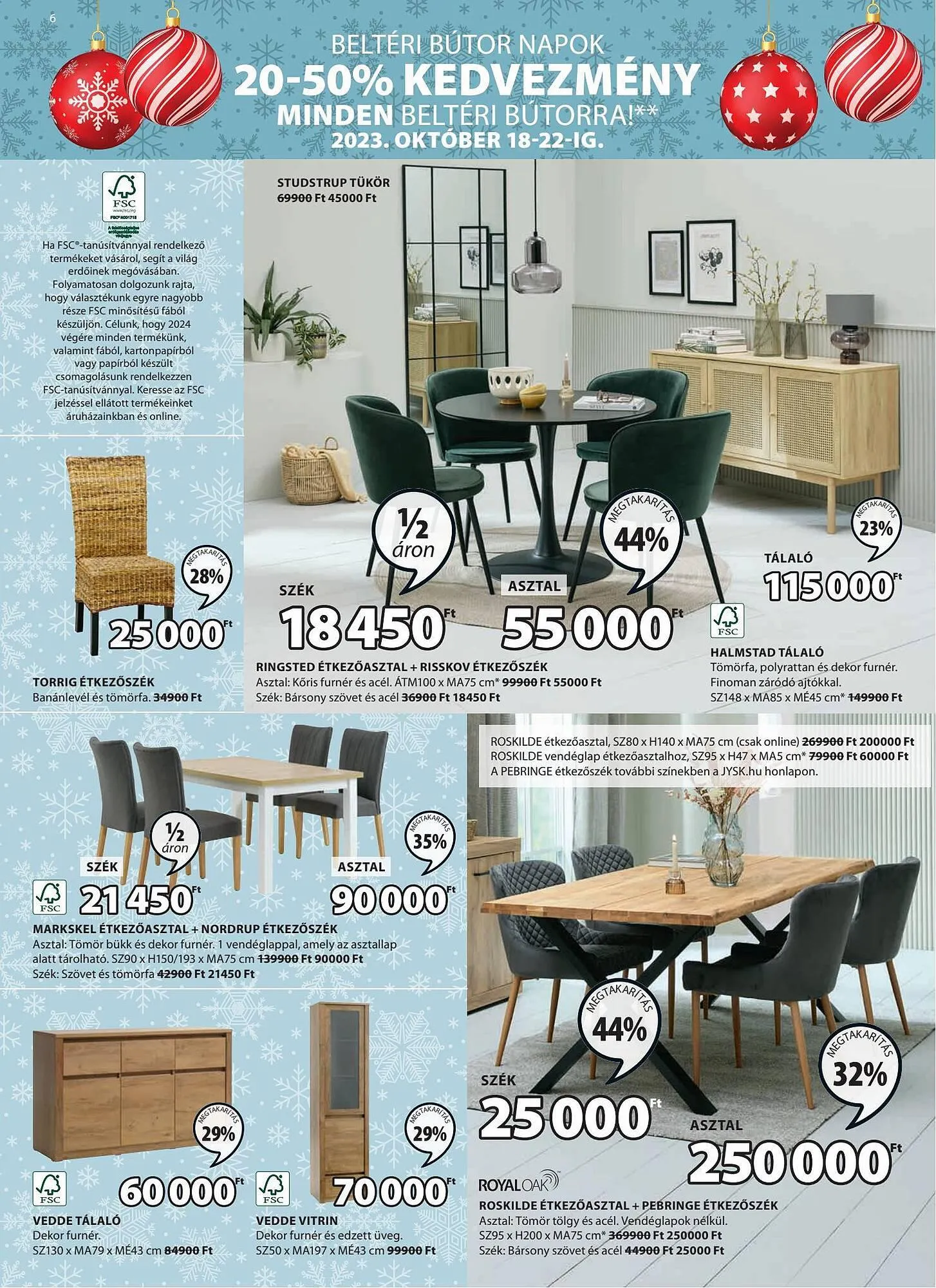 Katalógus JYSK akciós újság október 18.-tól november 26.-ig 2023. - Oldal 6