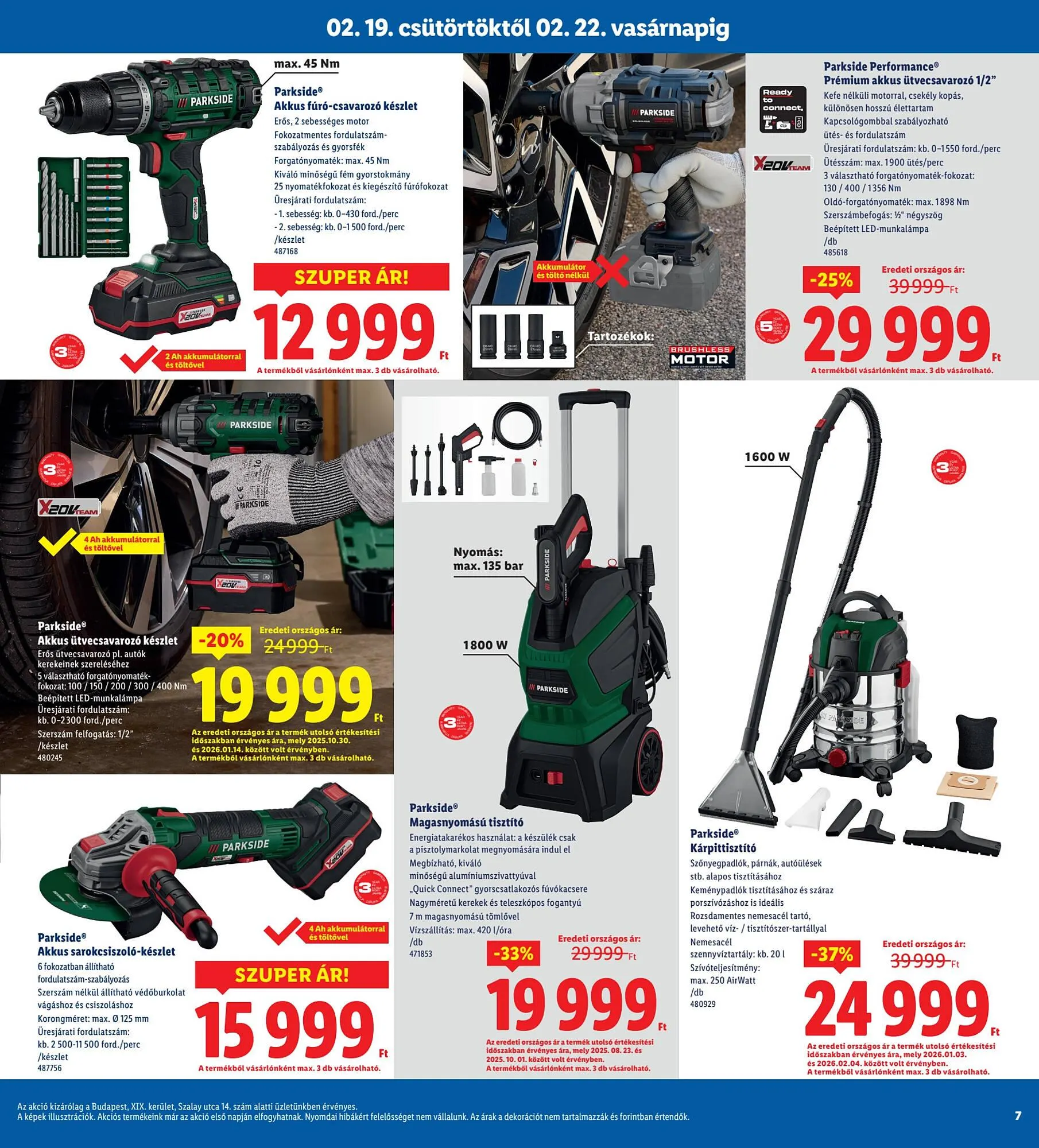 Katalógus Lidl akciós újság február 19.-tól február 22.-ig 2026. - Oldal 7