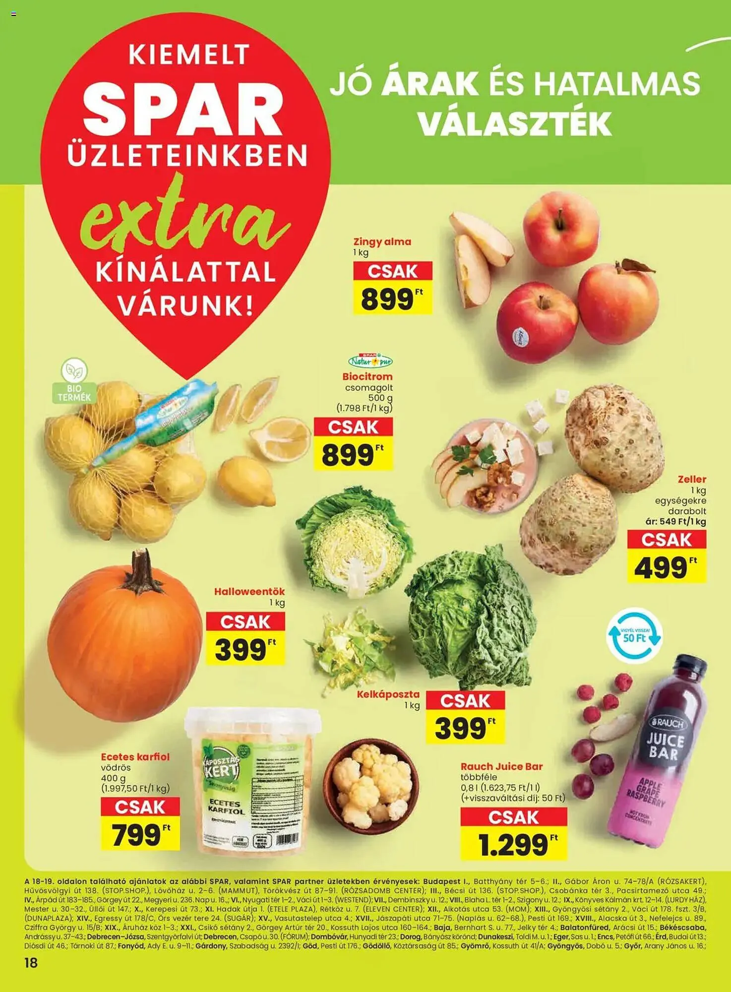 Katalógus Spar akciós újság október 2.-tól október 8.-ig 2025. - Oldal 1