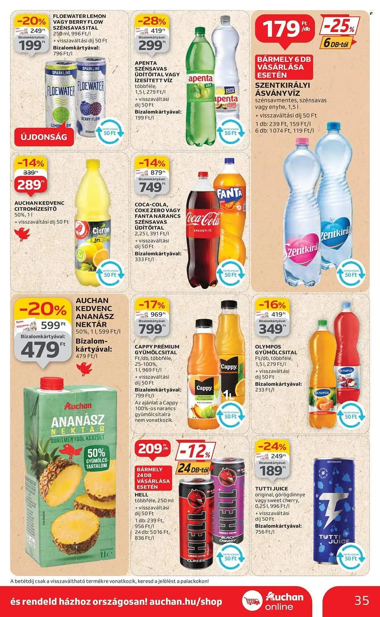 Katalógus Auchan akciós újság július 3.-tól július 9.-ig 2025. - Oldal 35