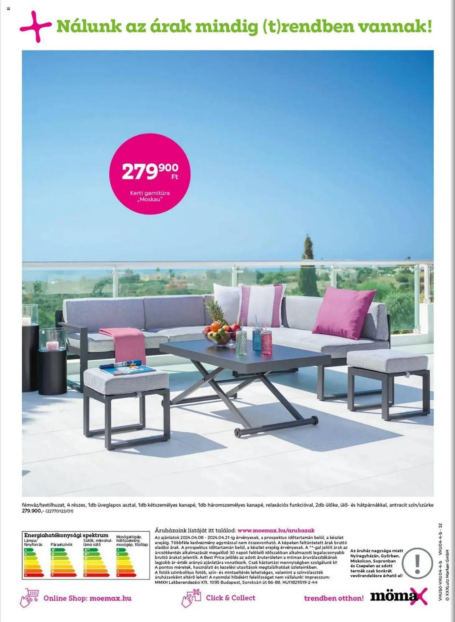 Katalógus Mömax akciós újság április 8.-tól április 21.-ig 2024. - Oldal 32