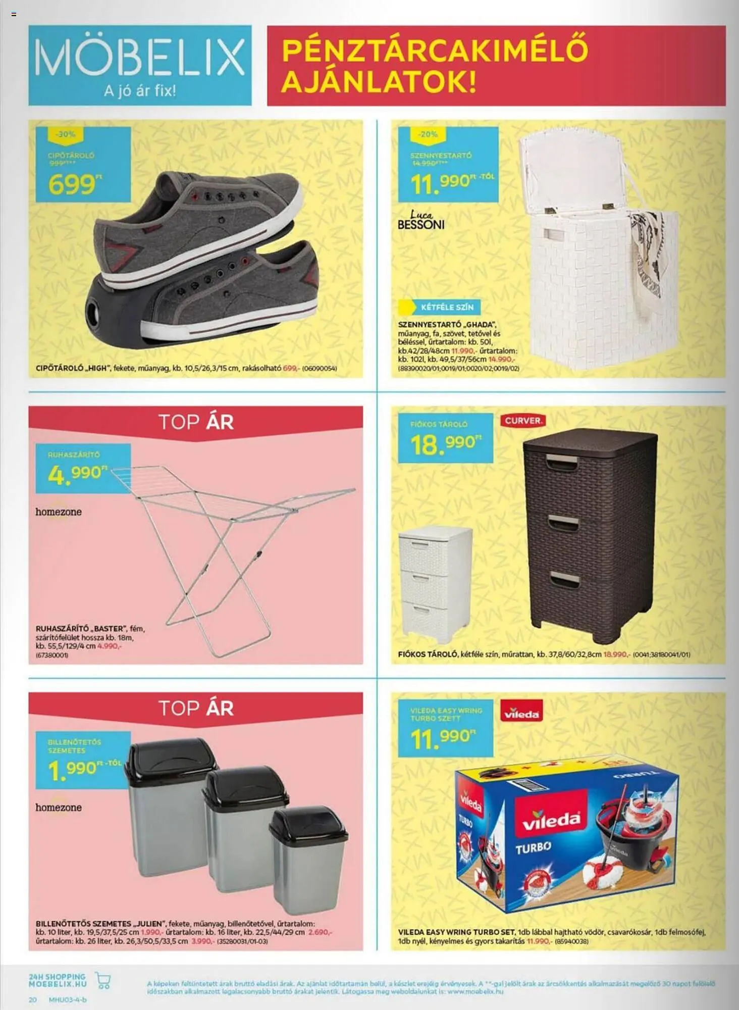 Katalógus Möbelix akciós újság március 18.-tól március 31.-ig 2024. - Oldal 20