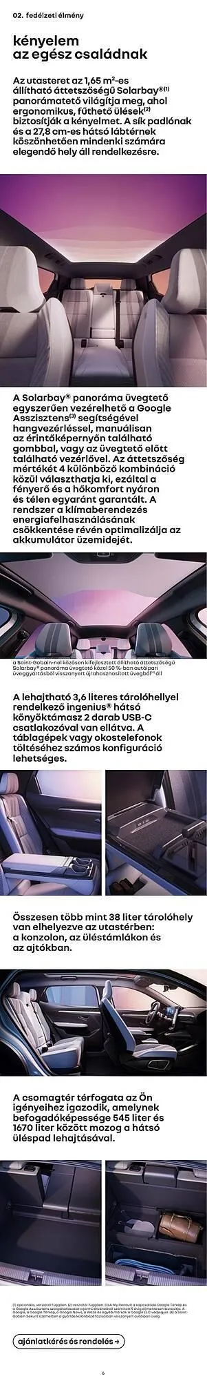 Katalógus Renault Scenic E-TECH akciós újság július 4.-tól december 31.-ig 2024. - Oldal 6