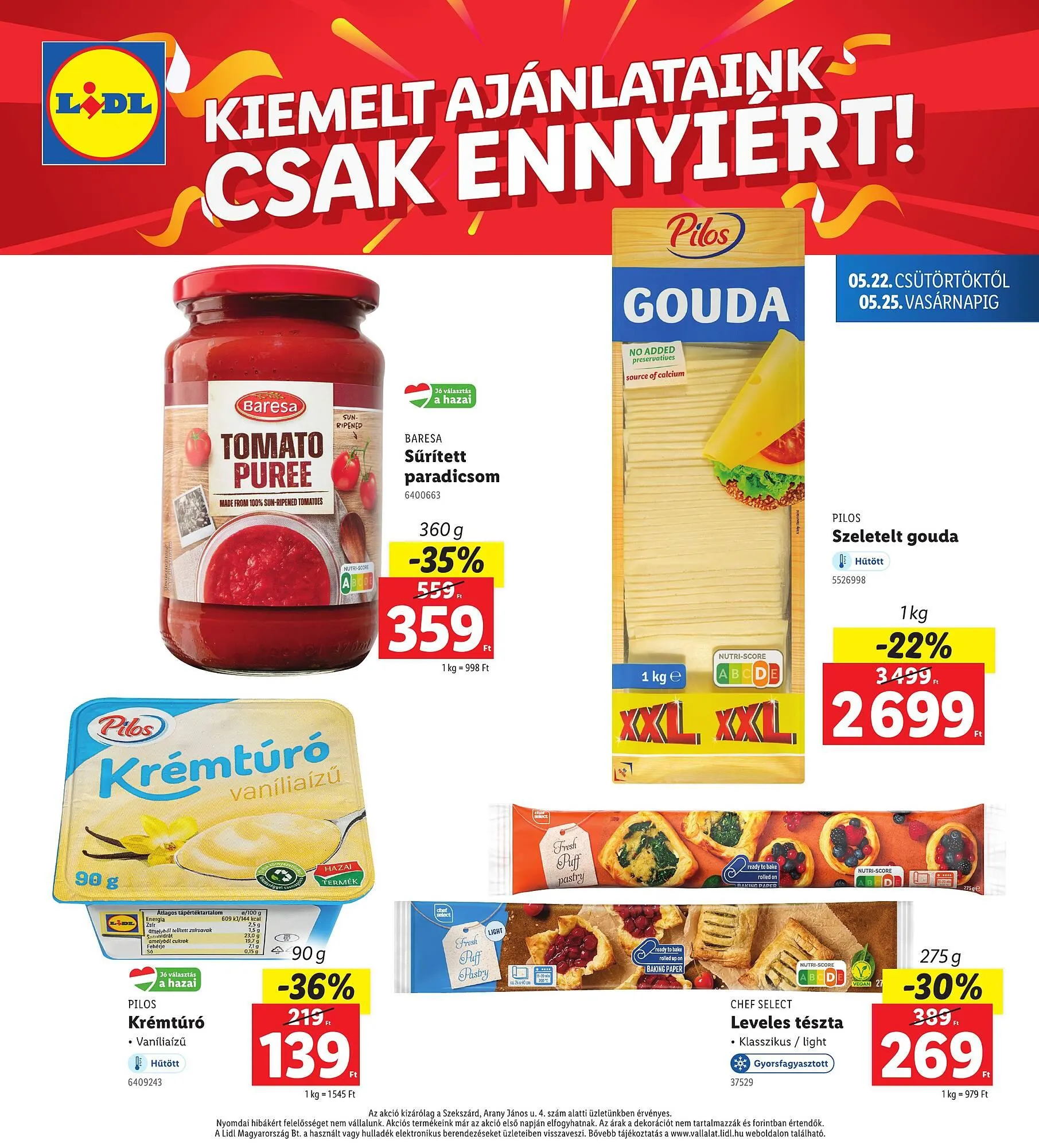 Katalógus Lidl akciós újság május 22.-tól május 25.-ig 2025. - Oldal 4