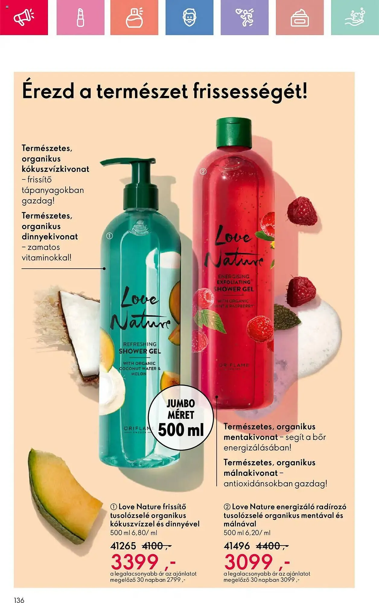 Katalógus Oriflame akciós újság július 27.-tól augusztus 16.-ig 2025. - Oldal 136