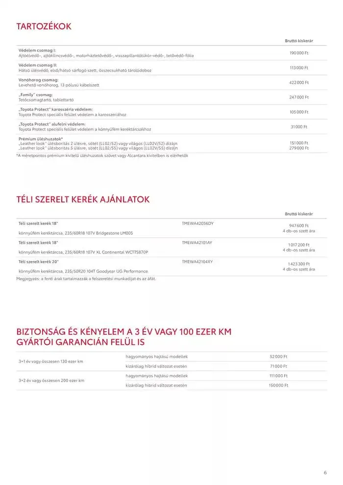Katalógus Toyota bZ4X MY25 január 30.-tól január 30.-ig 2026. - Oldal 6