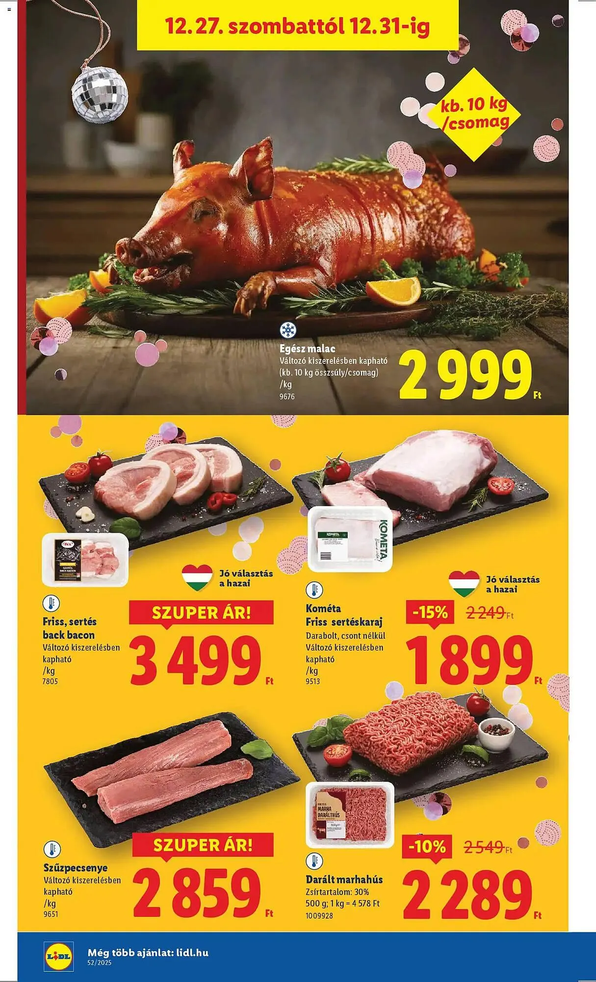 Katalógus Lidl akciós újság december 27.-tól december 31.-ig 2025. - Oldal 6