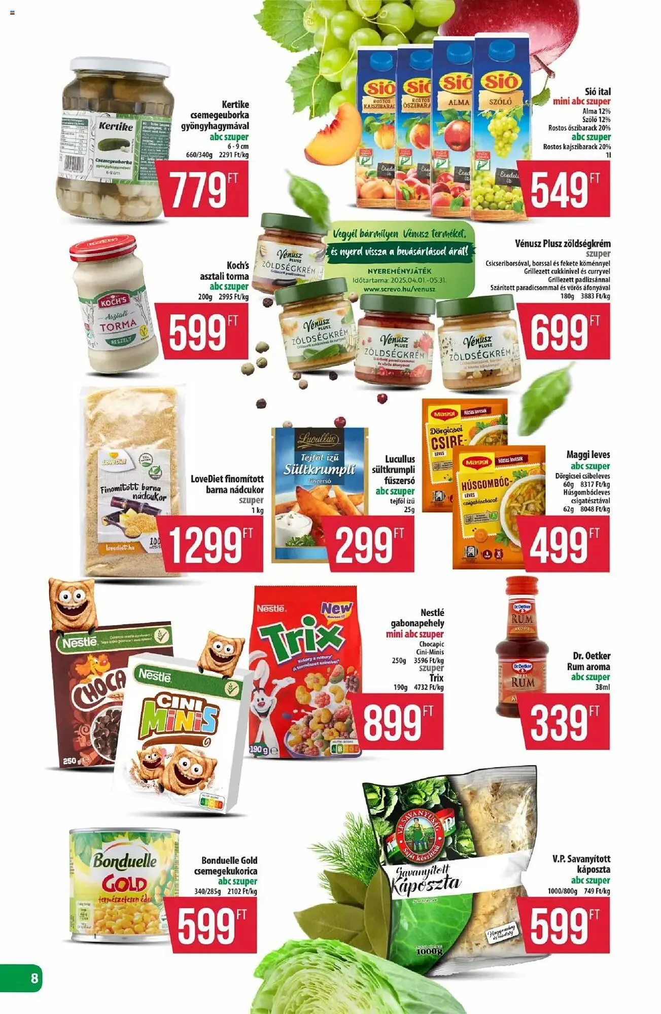 Katalógus Coop akciós újság április 17.-tól április 23.-ig 2025. - Oldal 8
