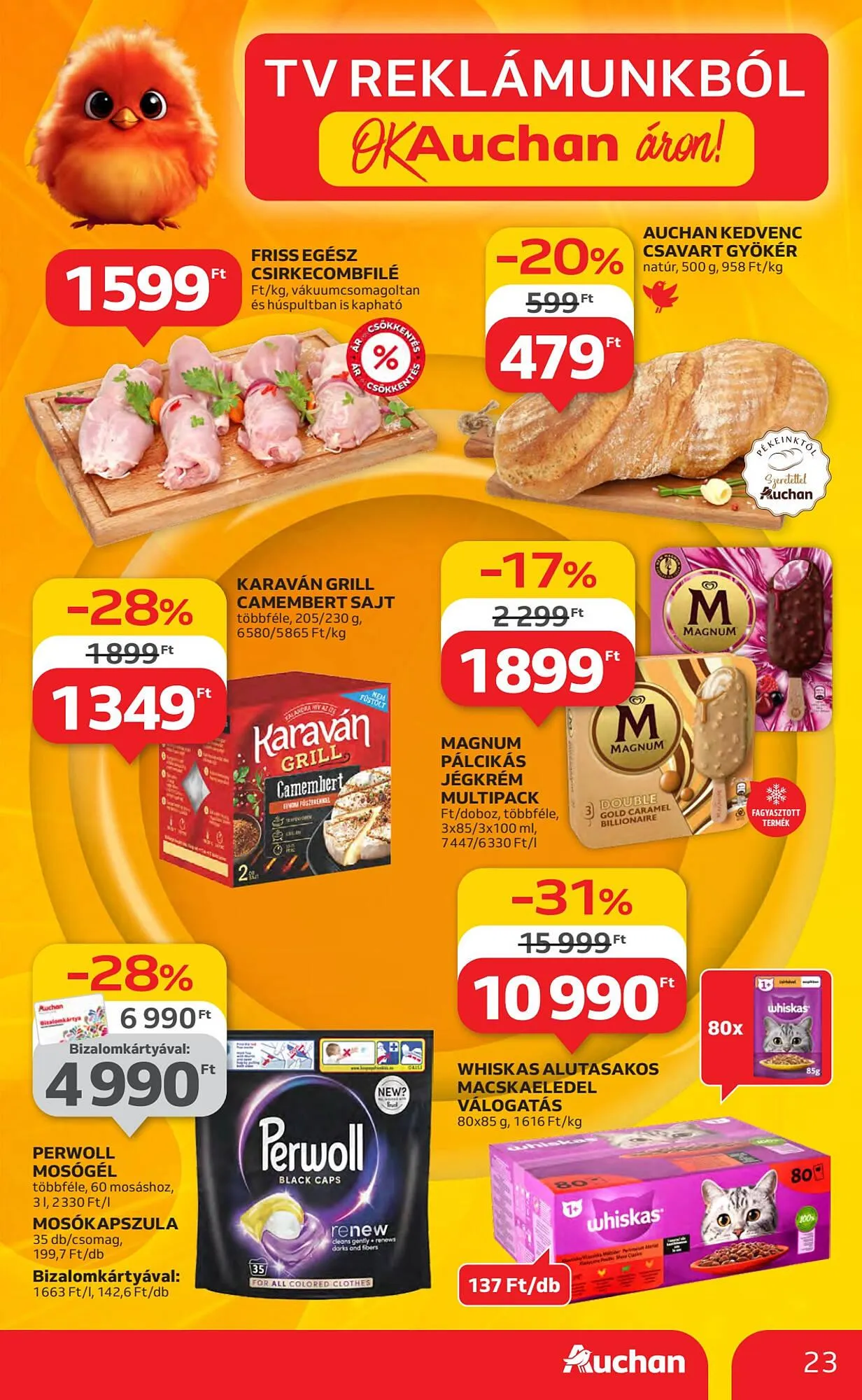 Katalógus Auchan akciós újság július 17.-tól július 23.-ig 2025. - Oldal 23