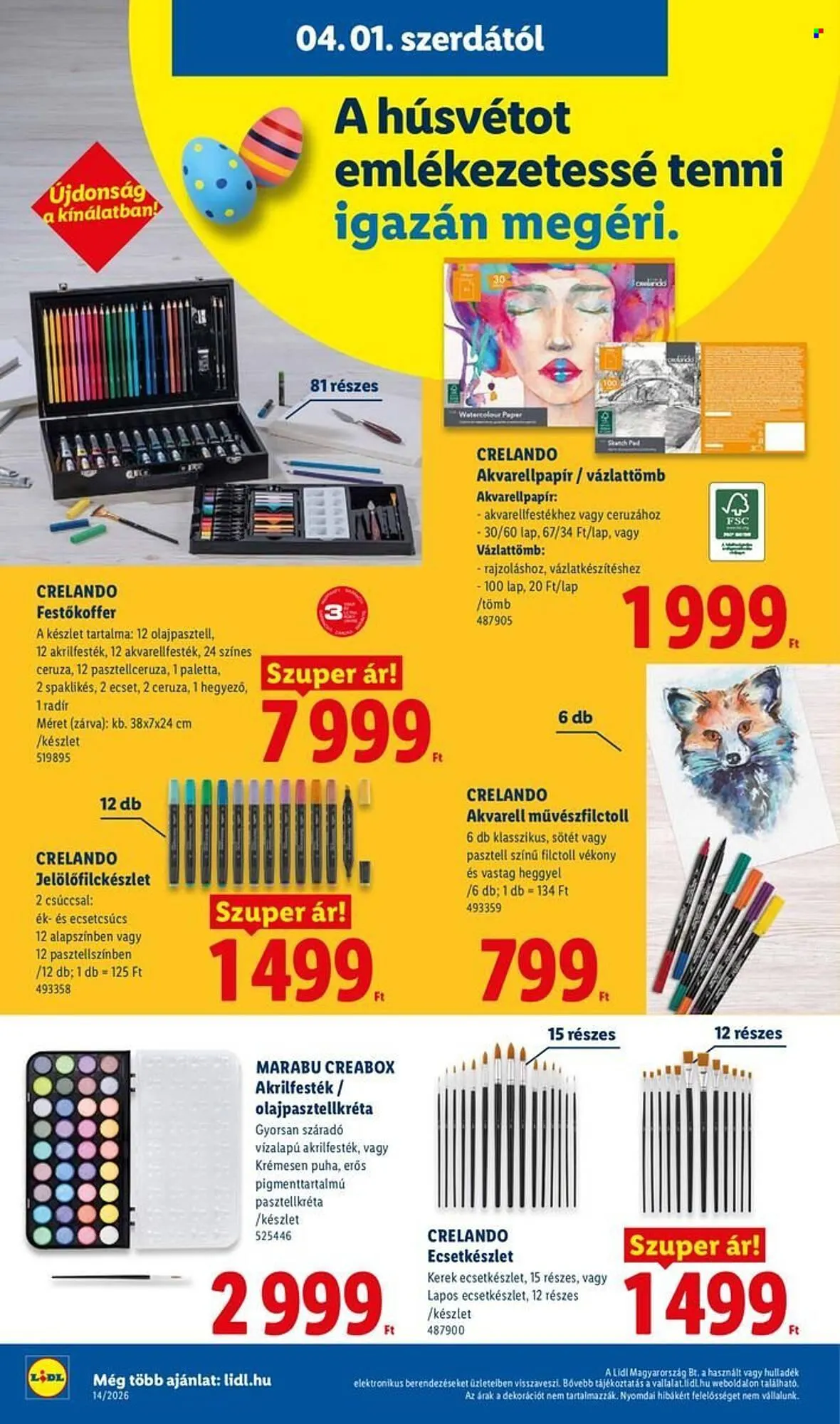 Katalógus Lidl akciós újság április 1.-tól április 8.-ig 2026. - Oldal 10