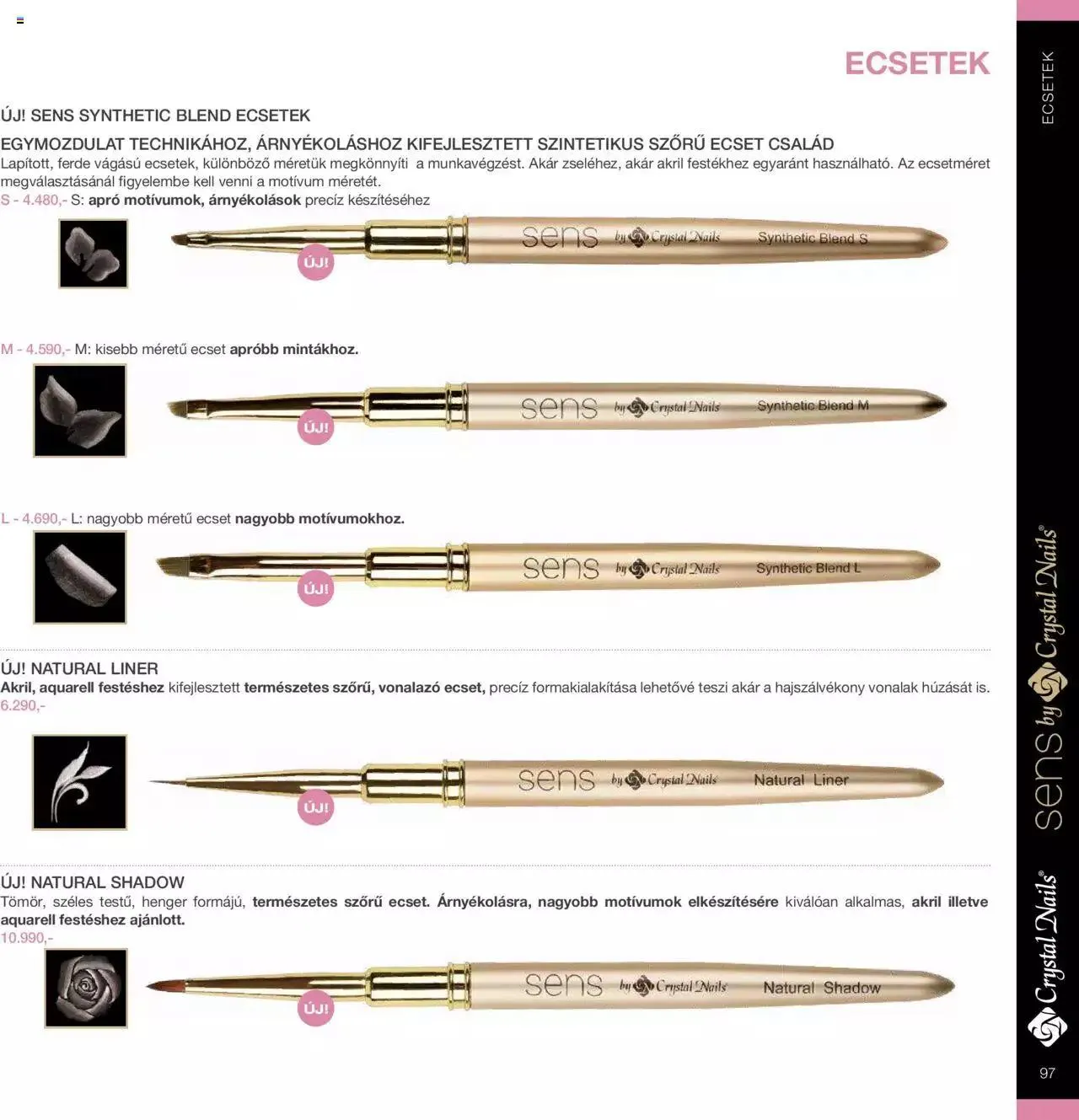 Katalógus Crystal Nails - Nagykatalógus 22/23 március 8.-tól december 31.-ig 2023. - Oldal 97