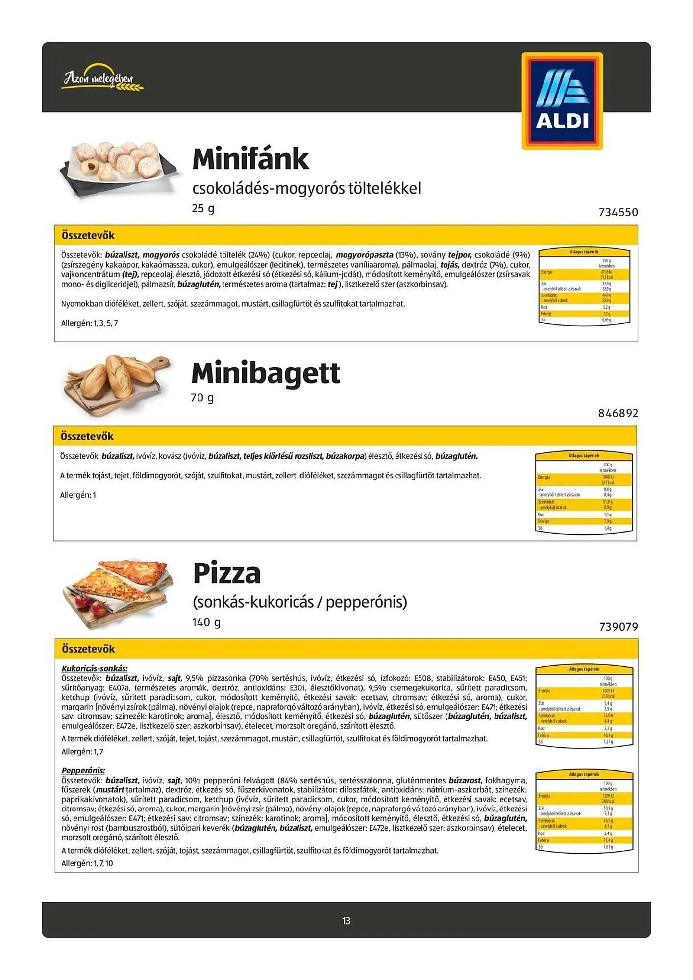Katalógus ALDI akciós újság november 3.-tól május 12.-ig 2026. - Oldal 13