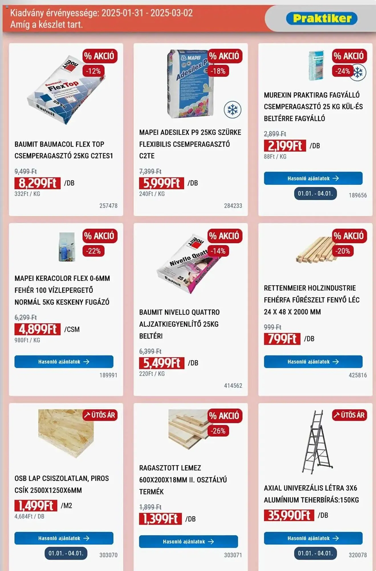 Katalógus Praktiker akciós újság január 31.-tól március 2.-ig 2025. - Oldal 17