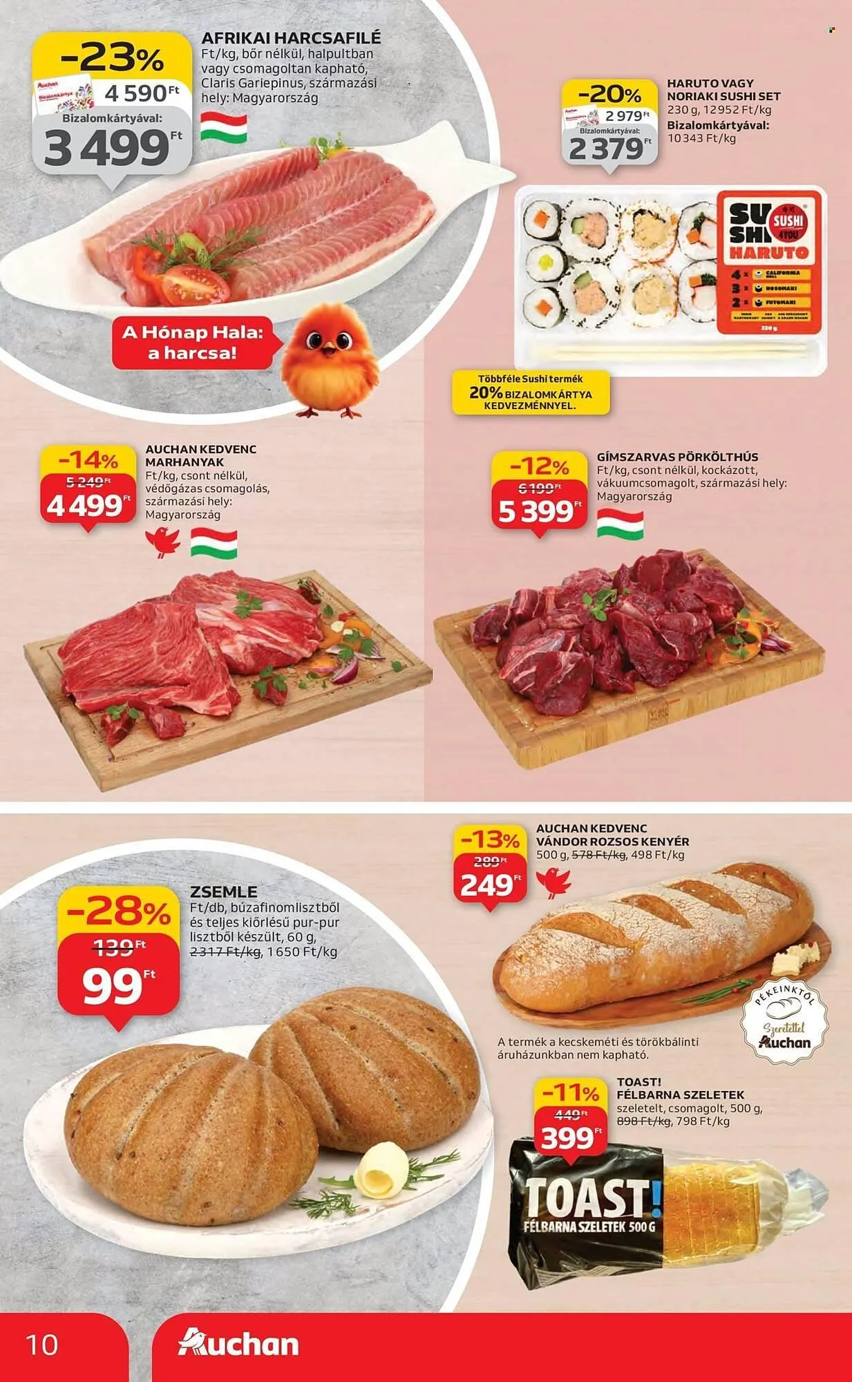 Katalógus Auchan akciós újság november 6.-tól november 12.-ig 2025. - Oldal 10