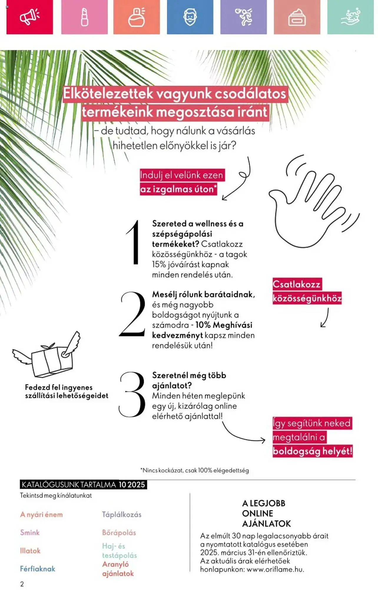 Katalógus Oriflame akciós újság július 6.-tól július 26.-ig 2025. - Oldal 2
