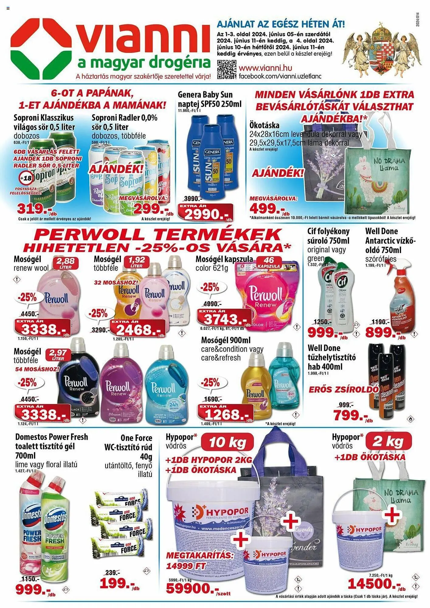 Vianni Drogéria akciós újság - 1