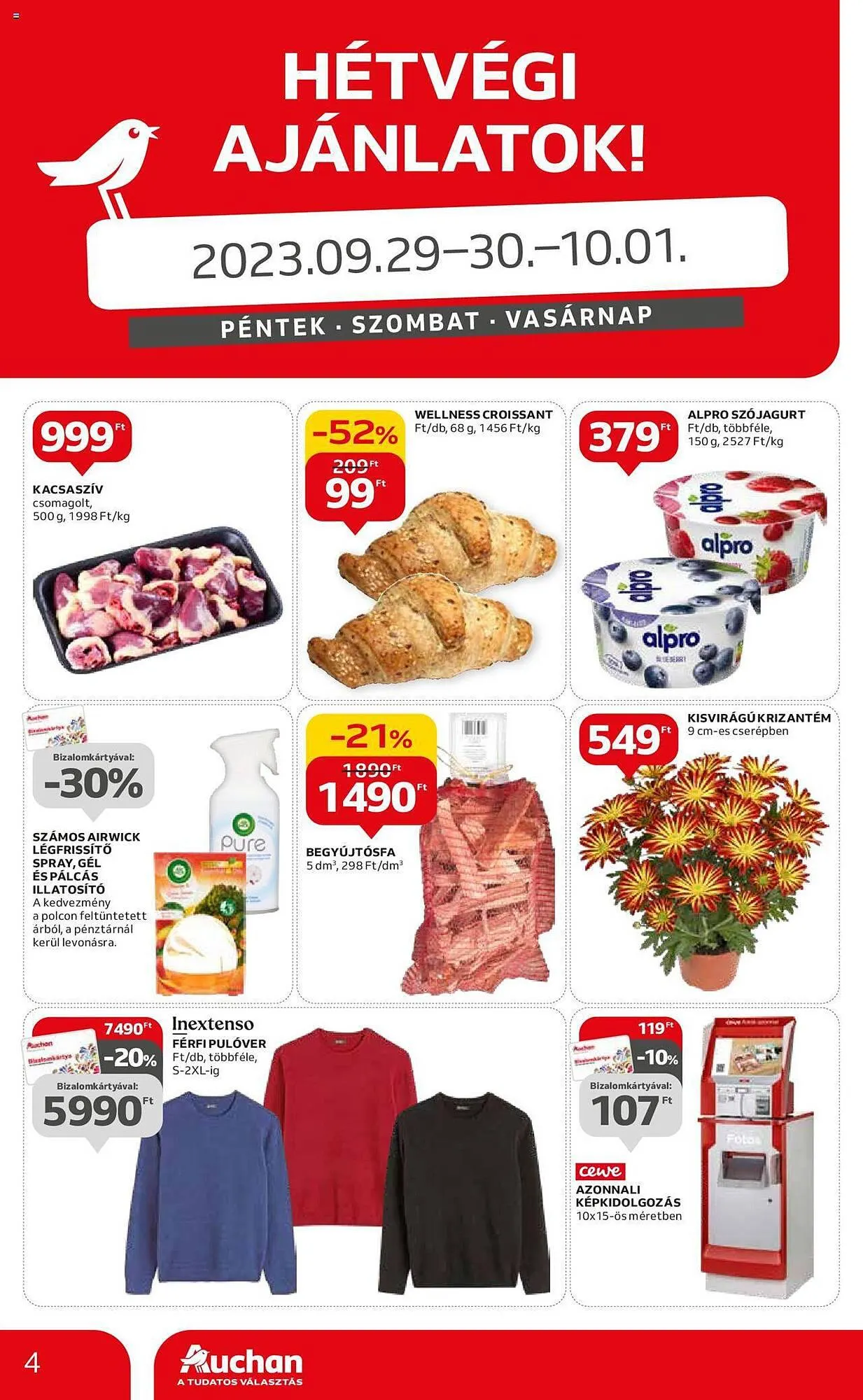 Katalógus Auchan akciós újság szeptember 28.-tól október 4.-ig 2023. - Oldal 4