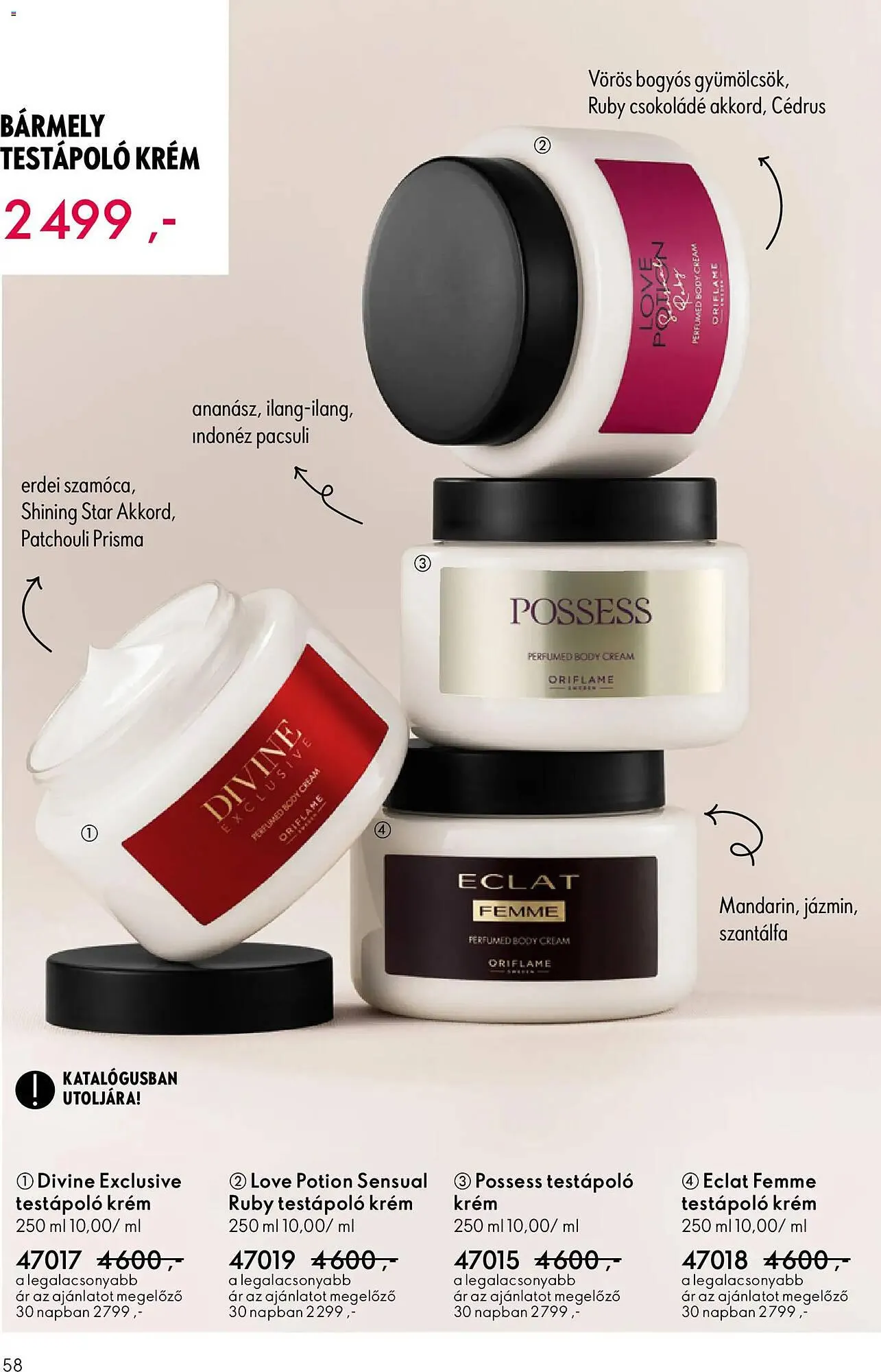 Katalógus Oriflame katalógus november 12.-tól december 2.-ig 2025. - Oldal 58