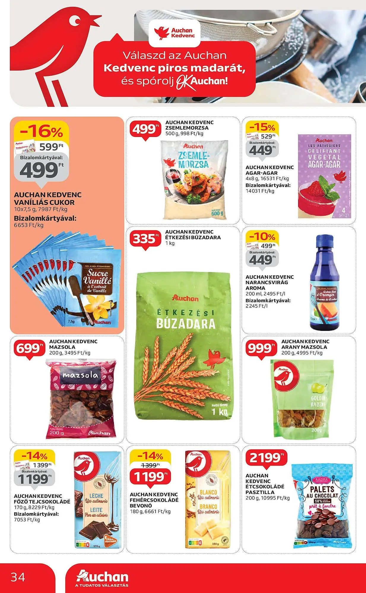 Katalógus Auchan akciós újság május 8.-tól május 14.-ig 2025. - Oldal 34